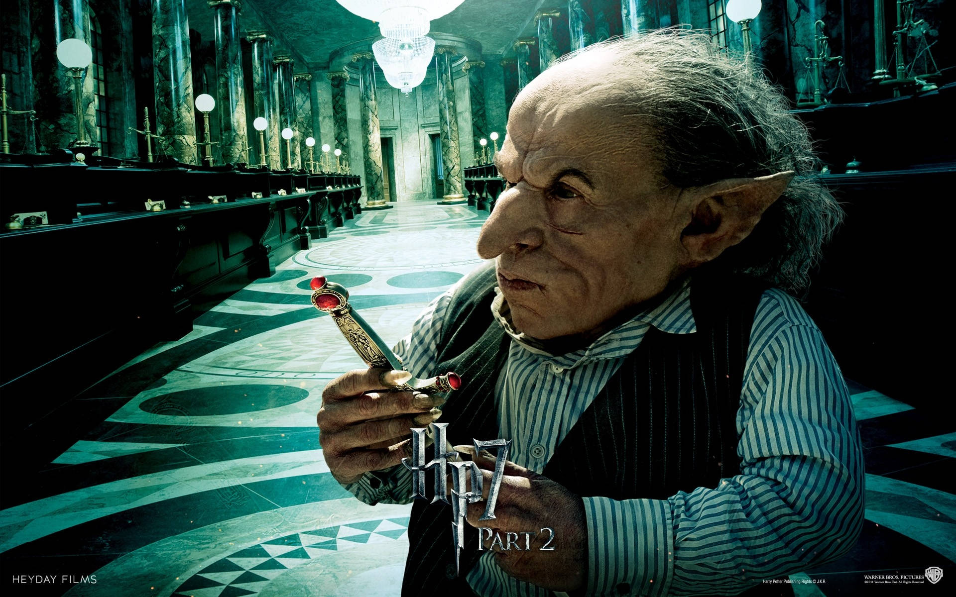 Cool Harry Potter Griphook The Goblin Background