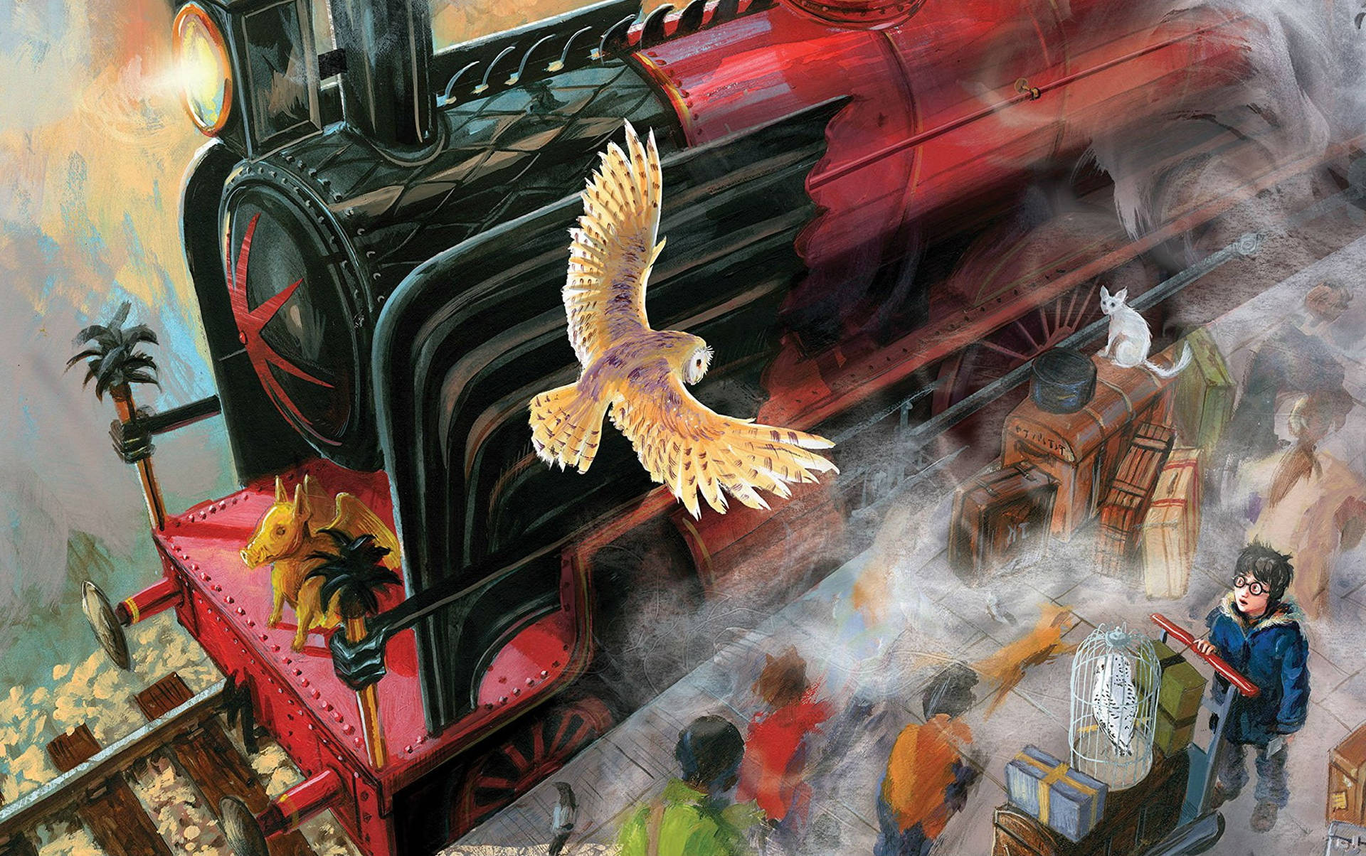 Cool Harry Potter Illustrated Edition