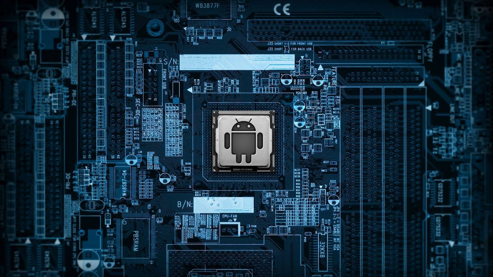 Cool Hd Aesthetic Tablet Motherboard Background