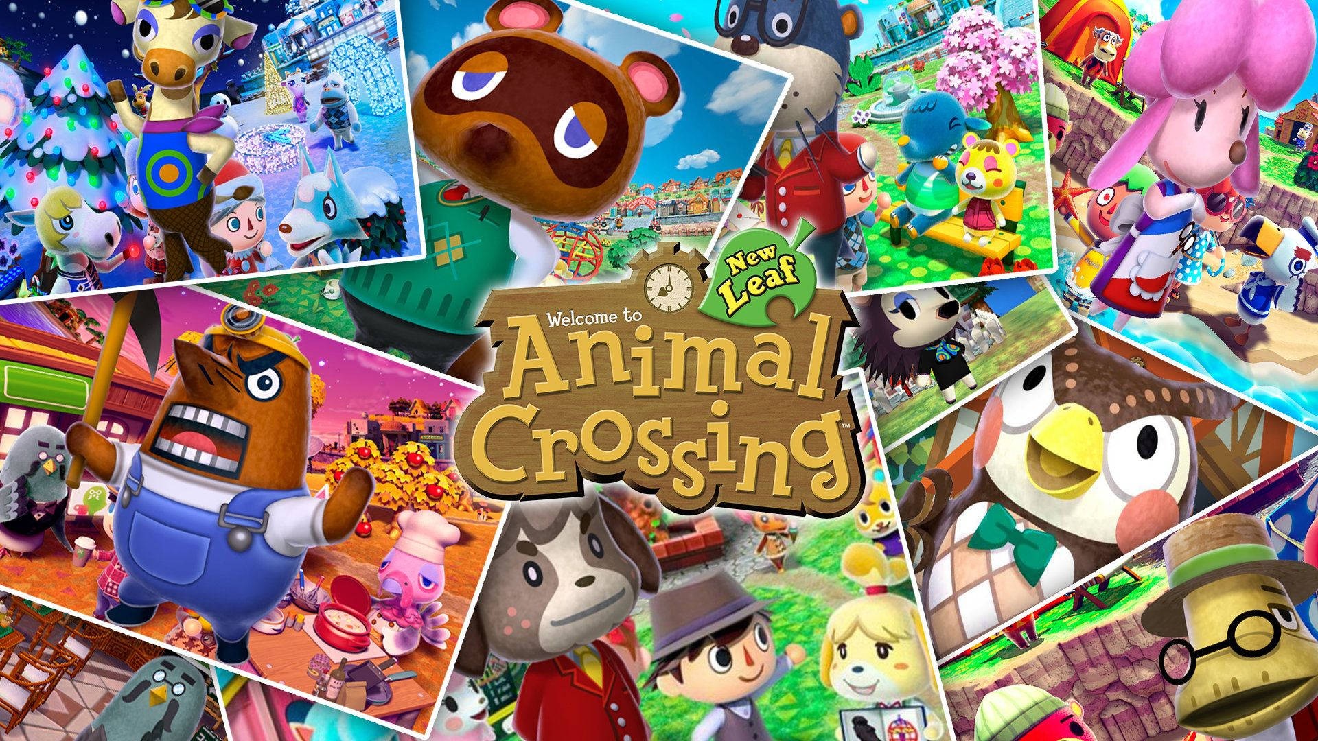 Cool Hd Animal Crossing Poster Background