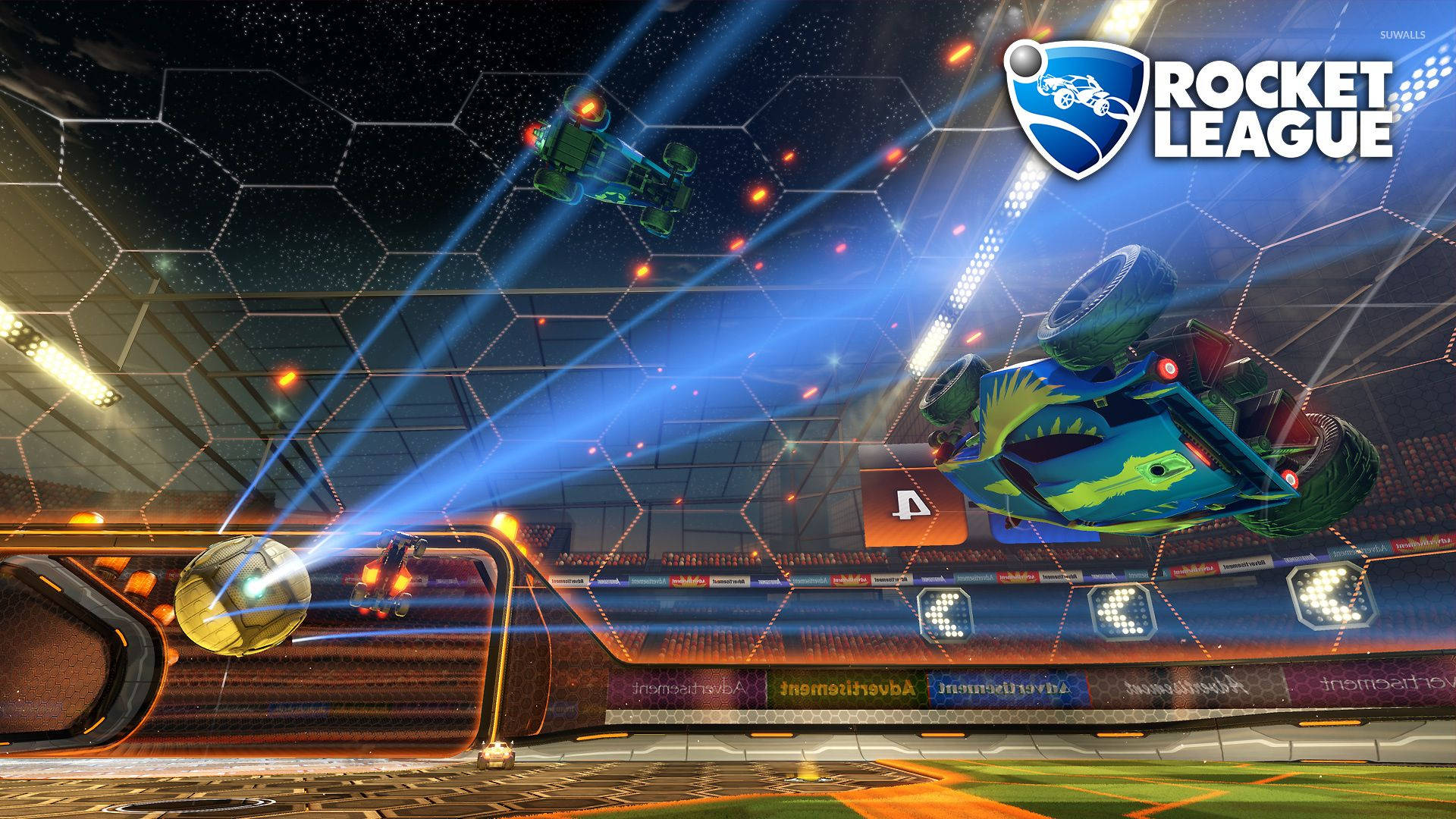 Cool Hd Rocket League Arena Background