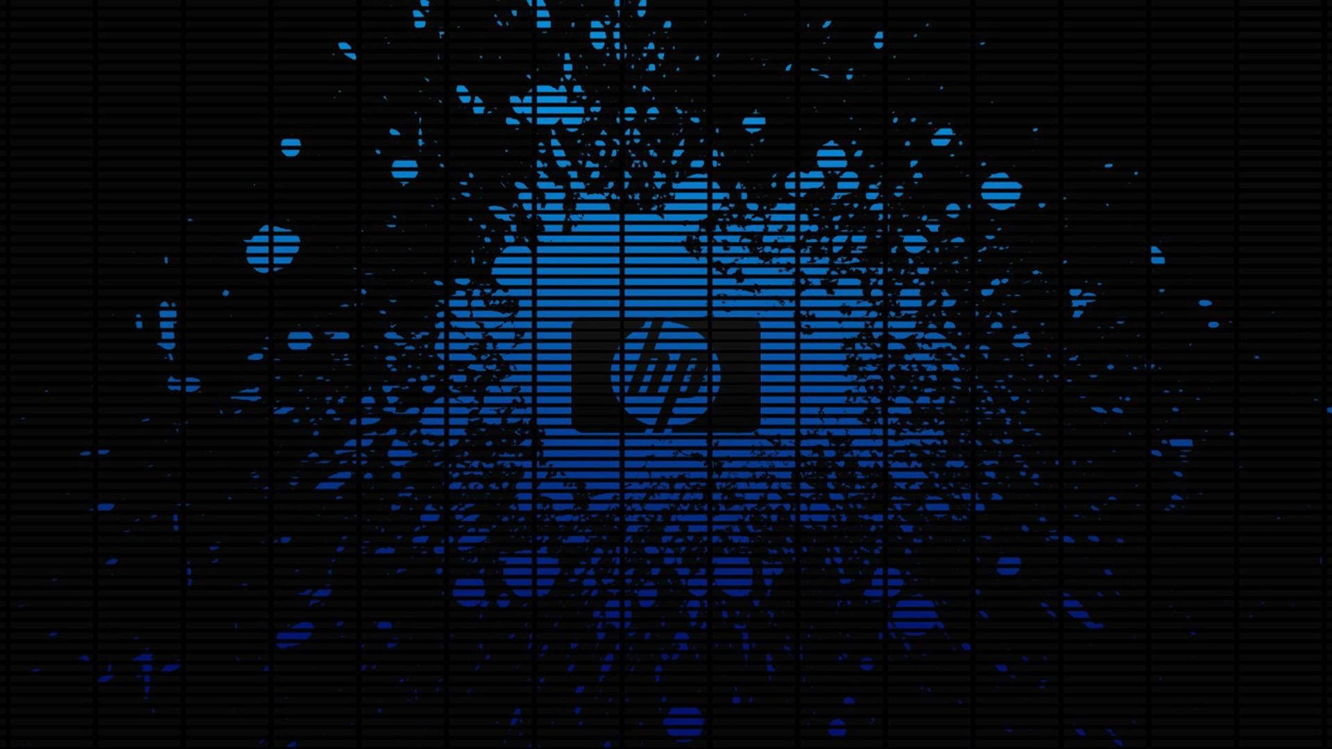 Cool Hp Laptop Logo Background