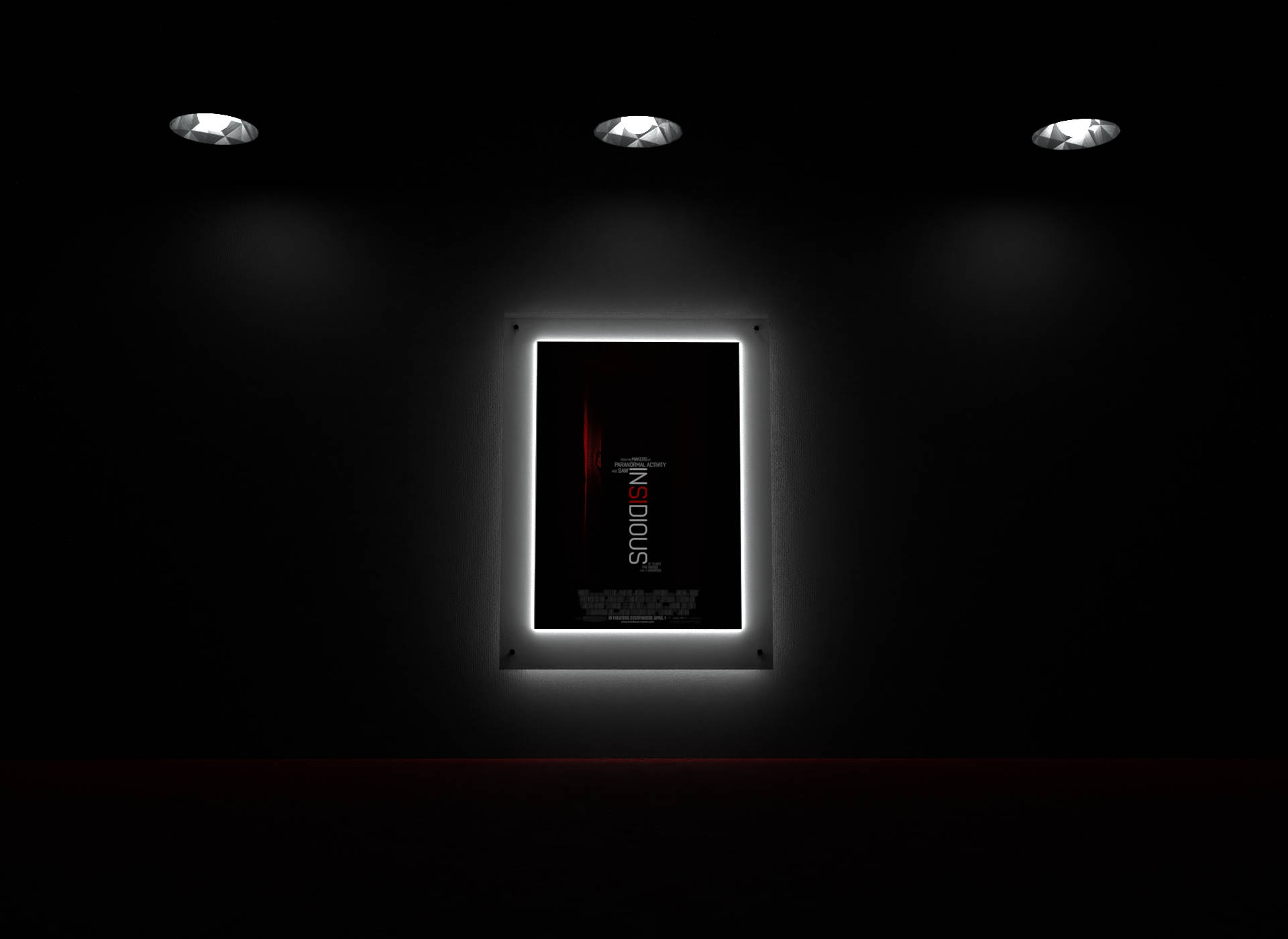 Cool Insidious Film Poster Background