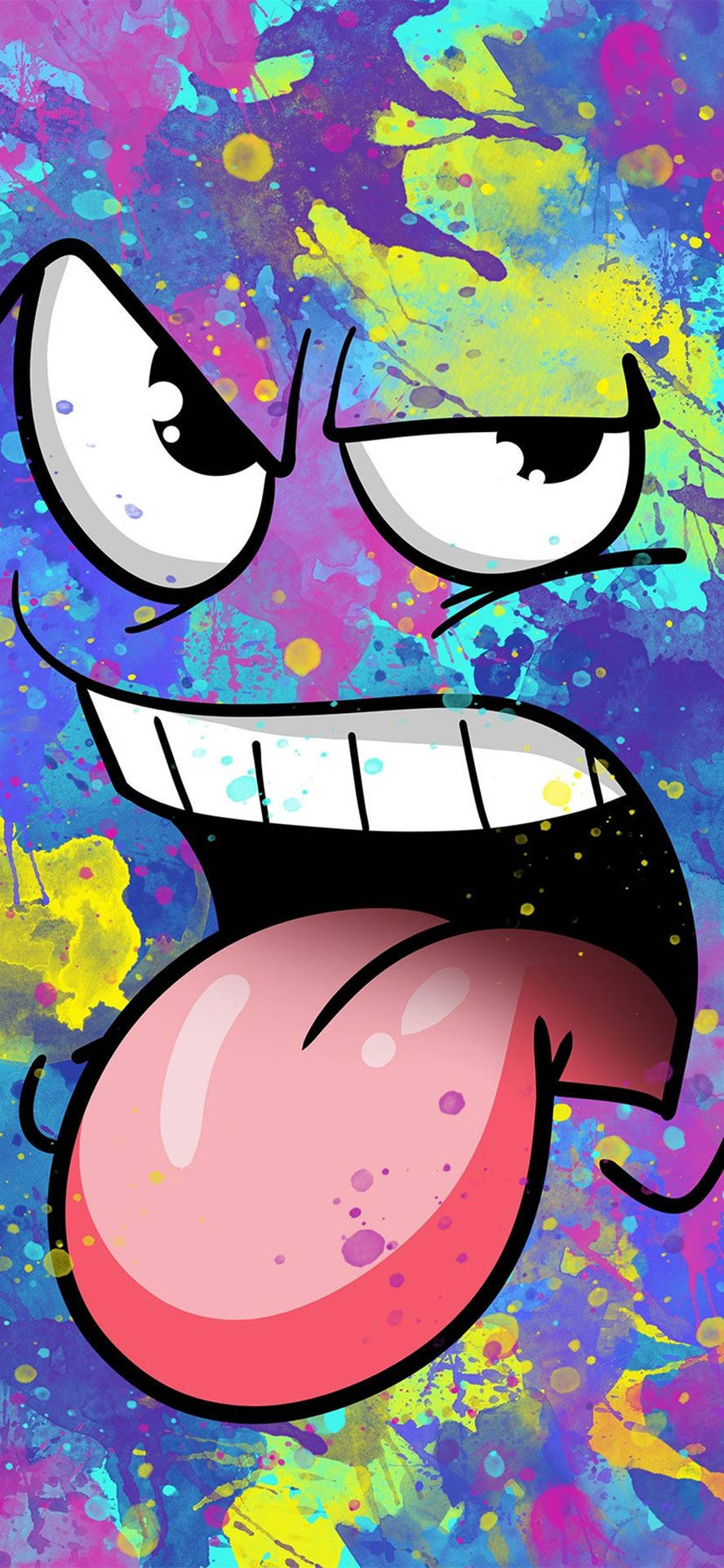 Cool Iphone 11 Cartoon Face Rainbow Aesthetic
