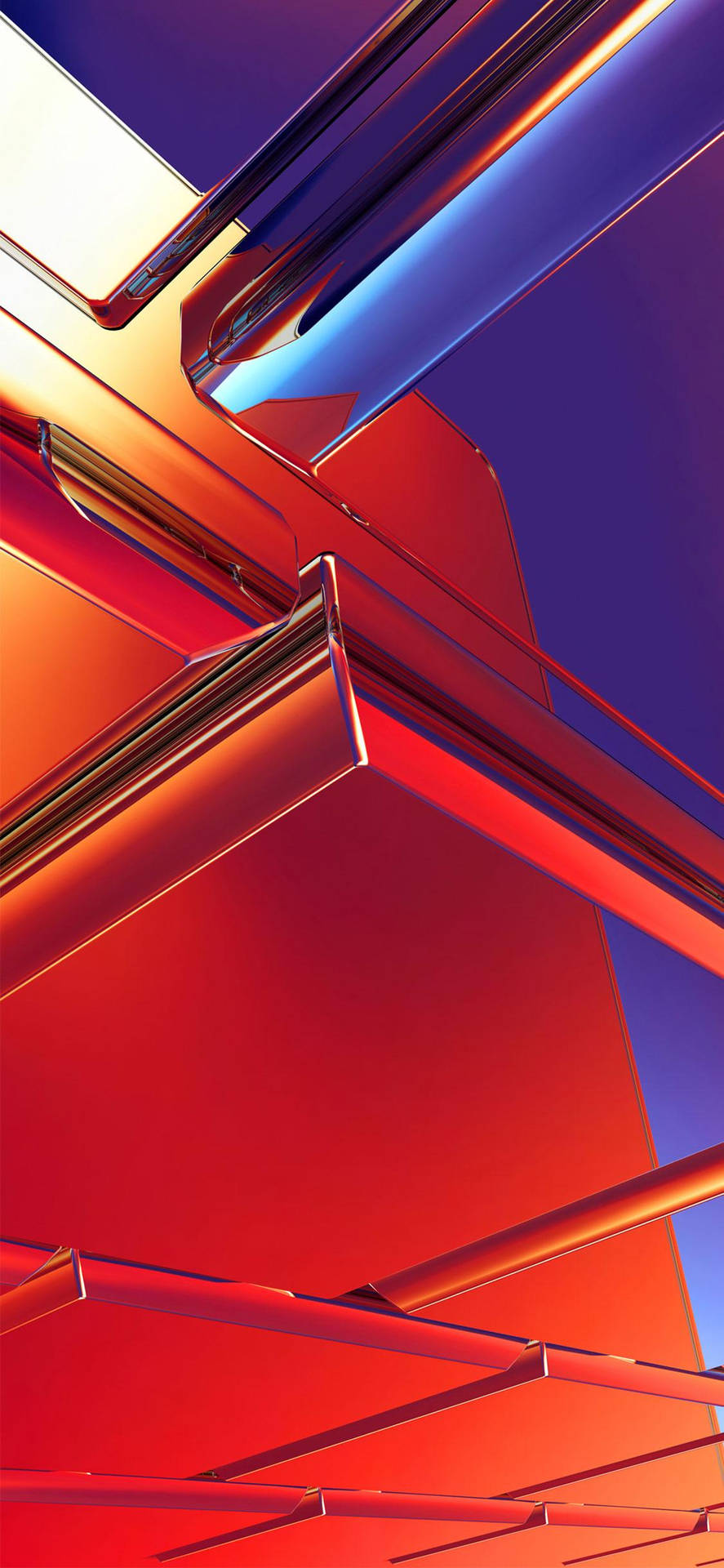 Cool Iphone Xs Max Abstract Structures Background
