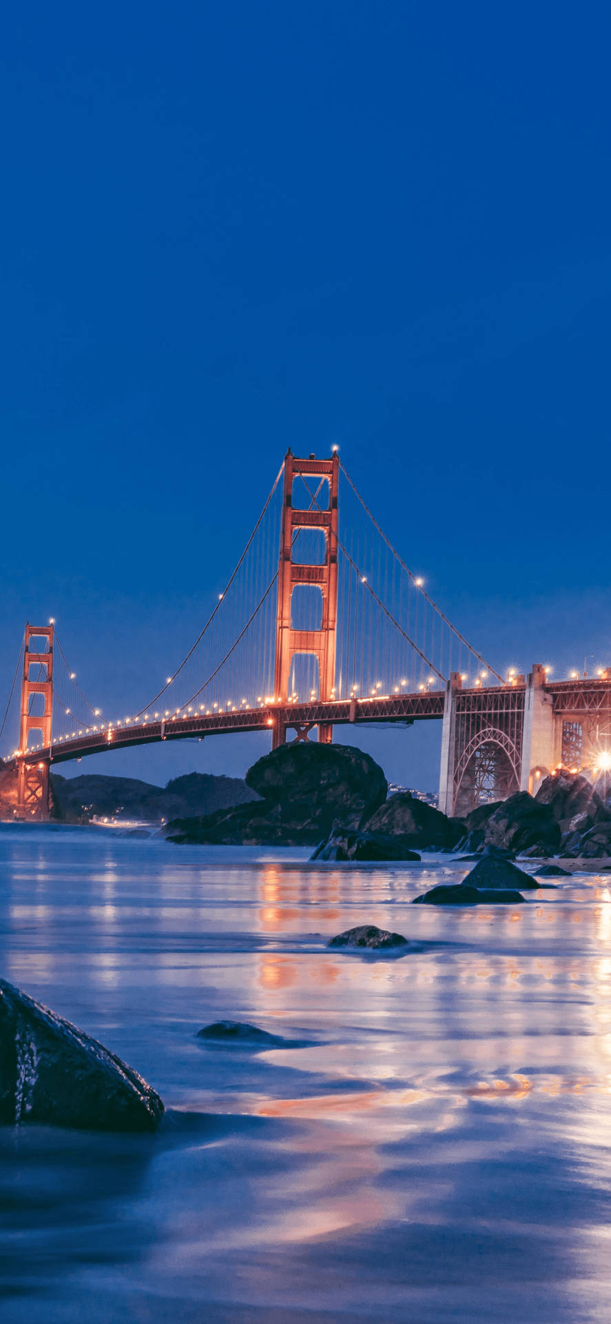 Cool Iphone Xs Max Golden Gate Bridge Background