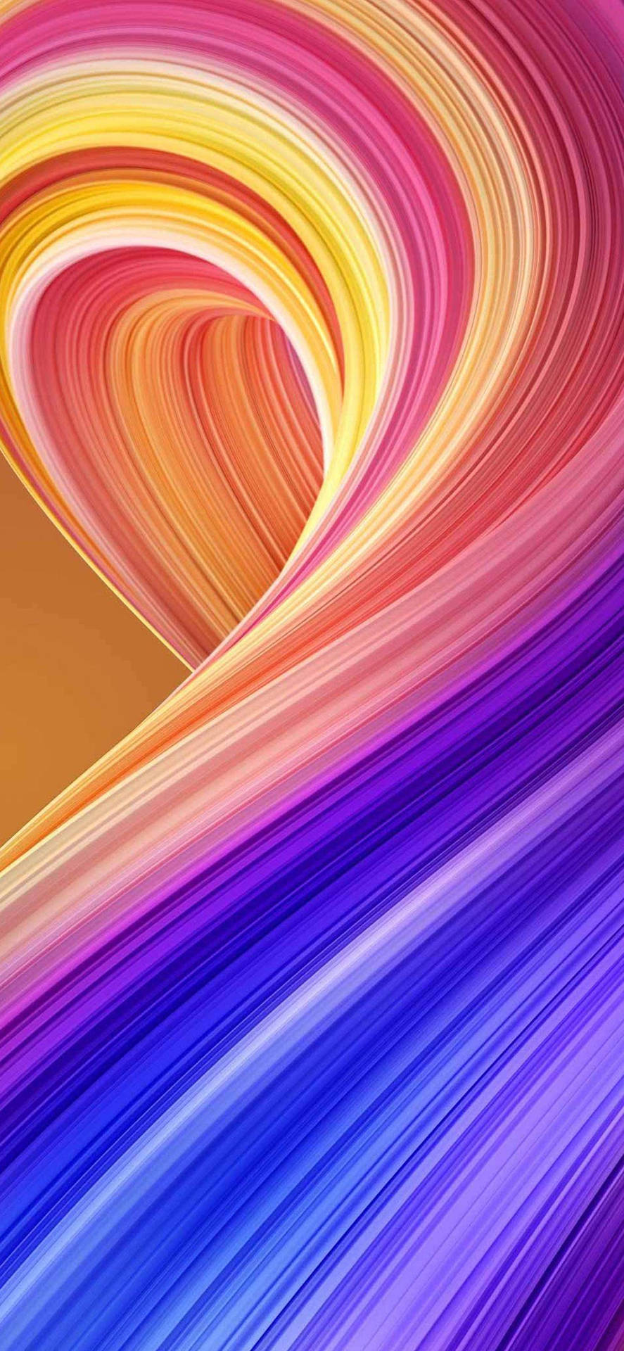 Cool Iphone Xs Max Multicolored Swirl Background
