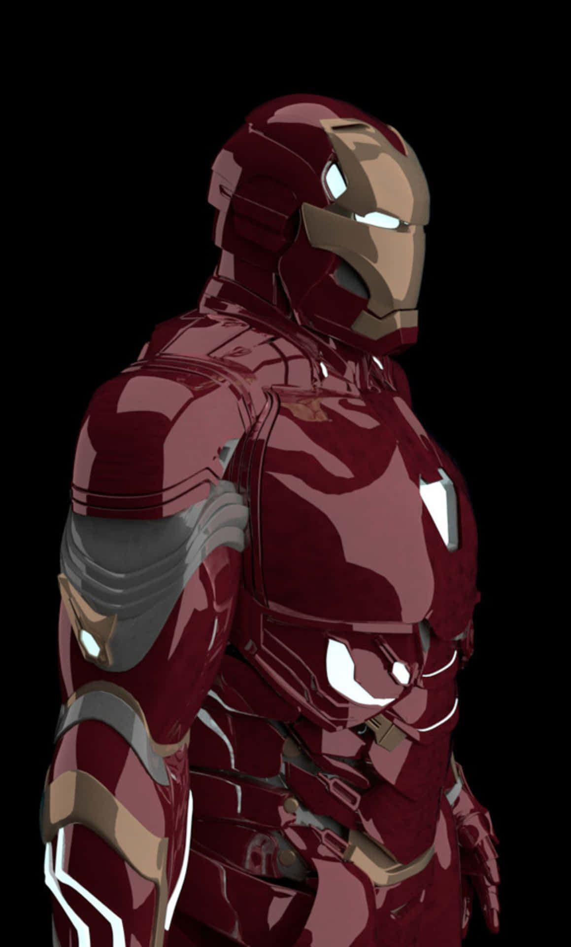 Cool Iron Man Fanart Iphone Background