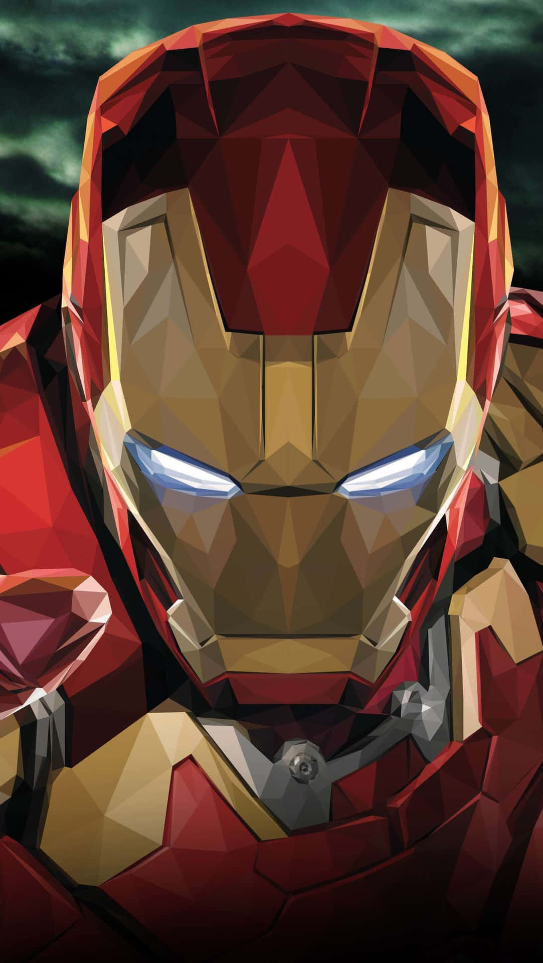 Cool Iron Man Head Iphone