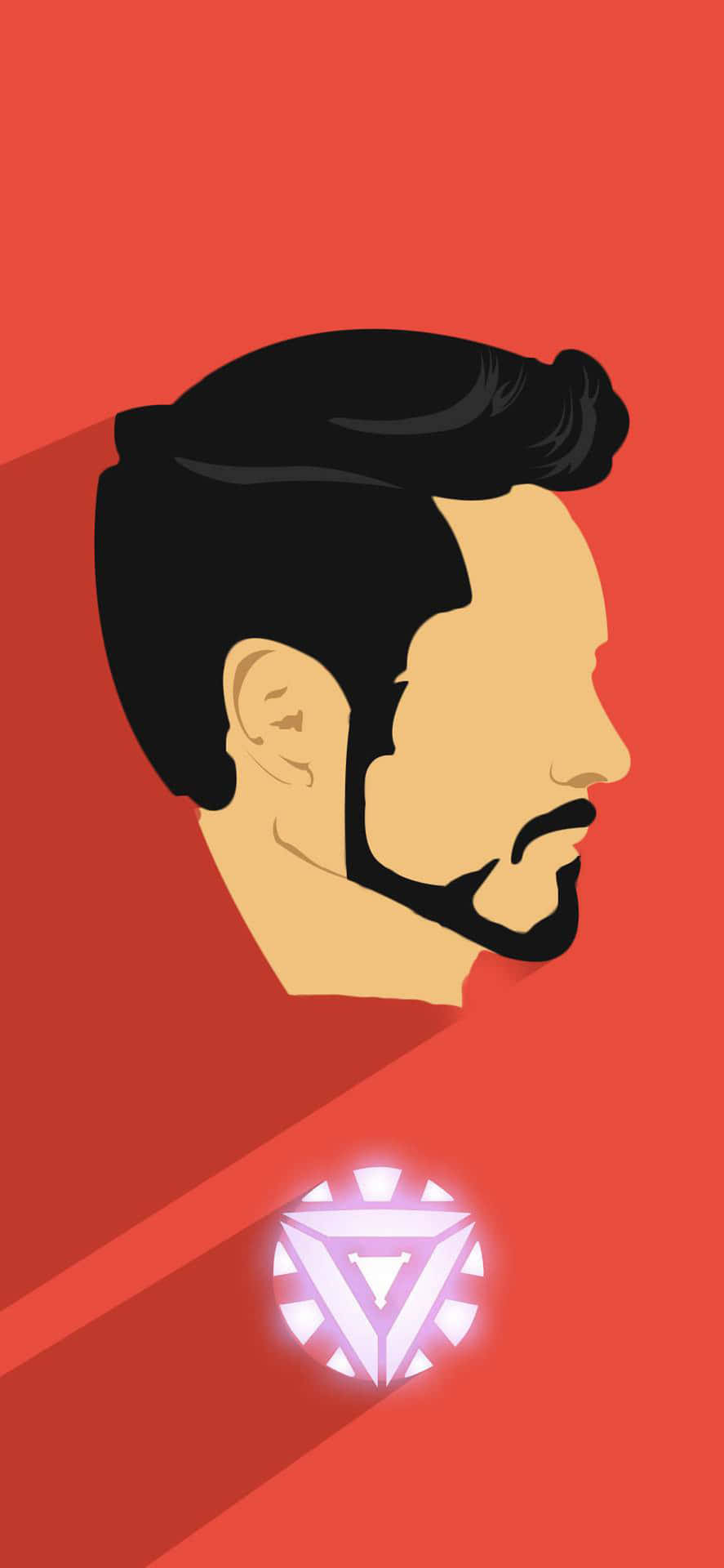 Cool Iron Man Iphone Fan Poster Background