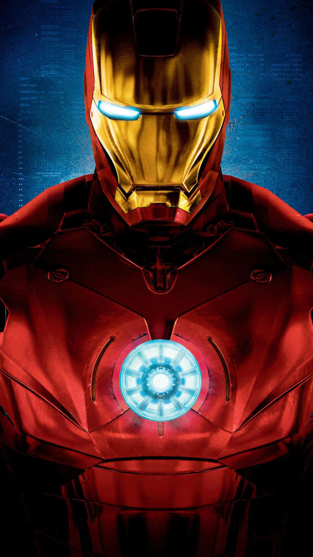 Cool Iron Man Portrait Iphone Background