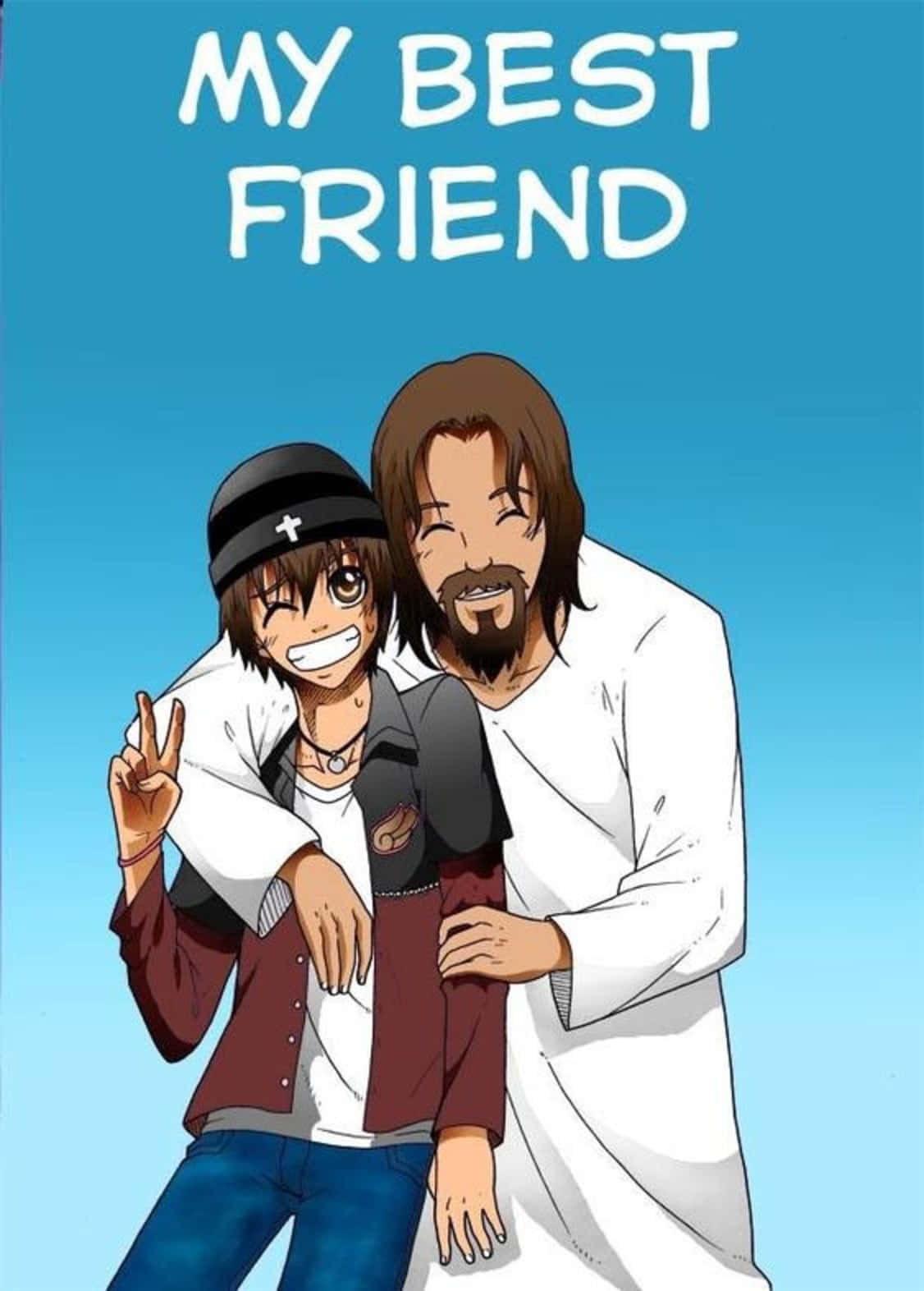 Cool Jesus Best Friend Background