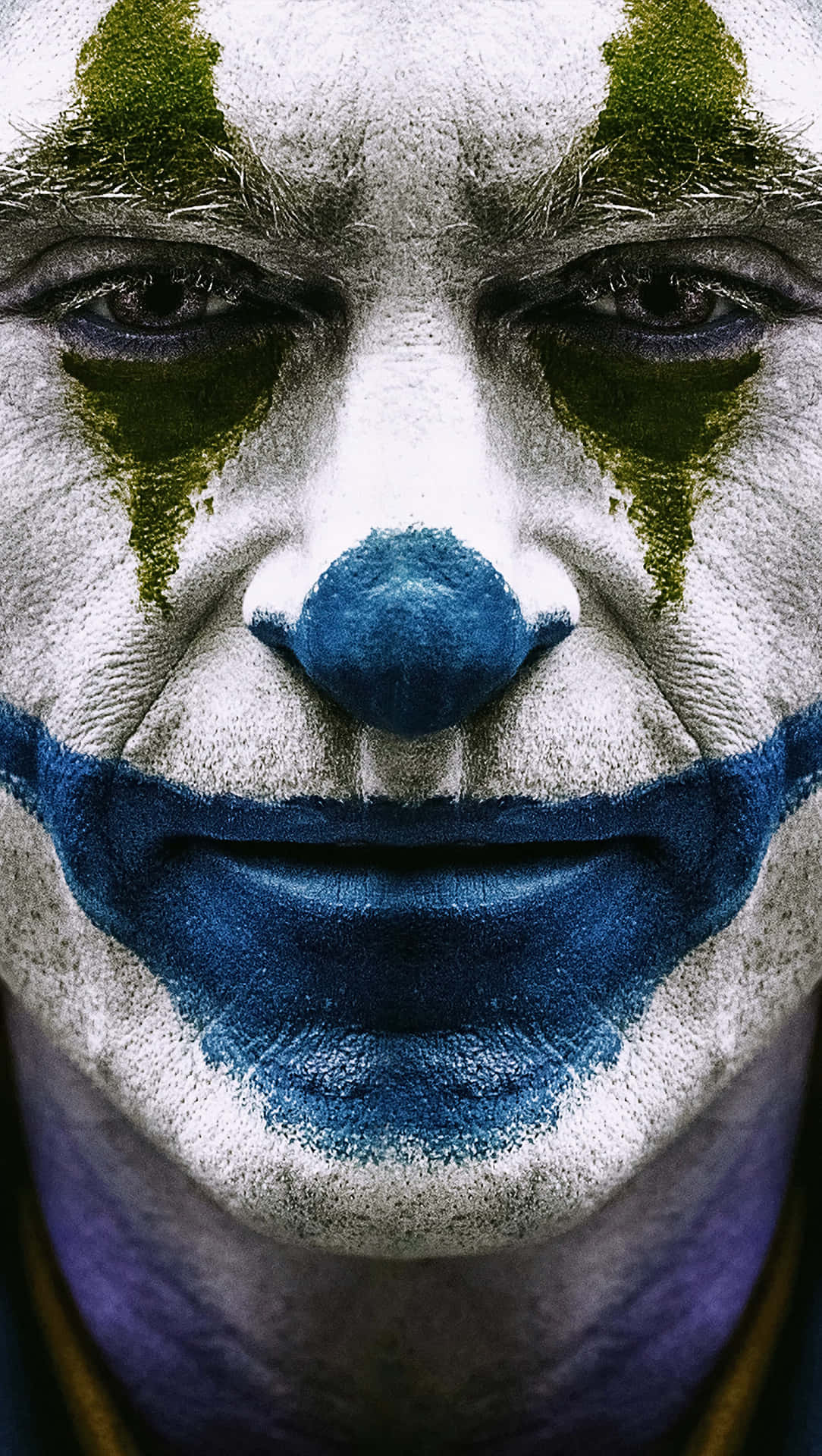 Cool Joker Close-up Face Background