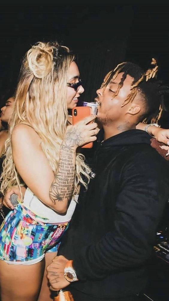 Cool Juice Wrld And Ally Phone Background
