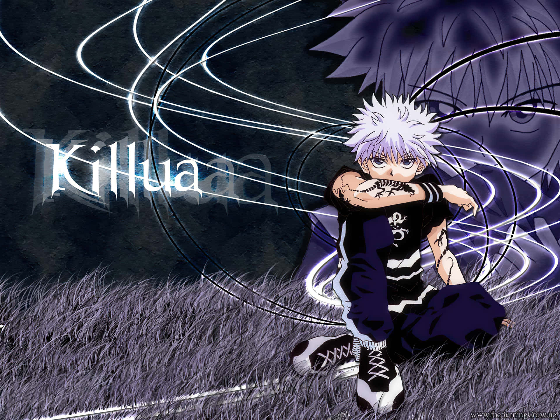Cool Killua Hxh Pfp Background