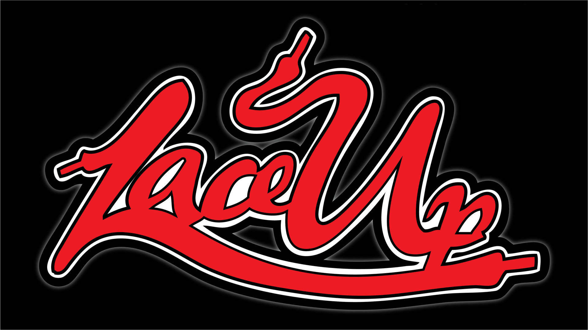 Cool Lace Up Logo Background