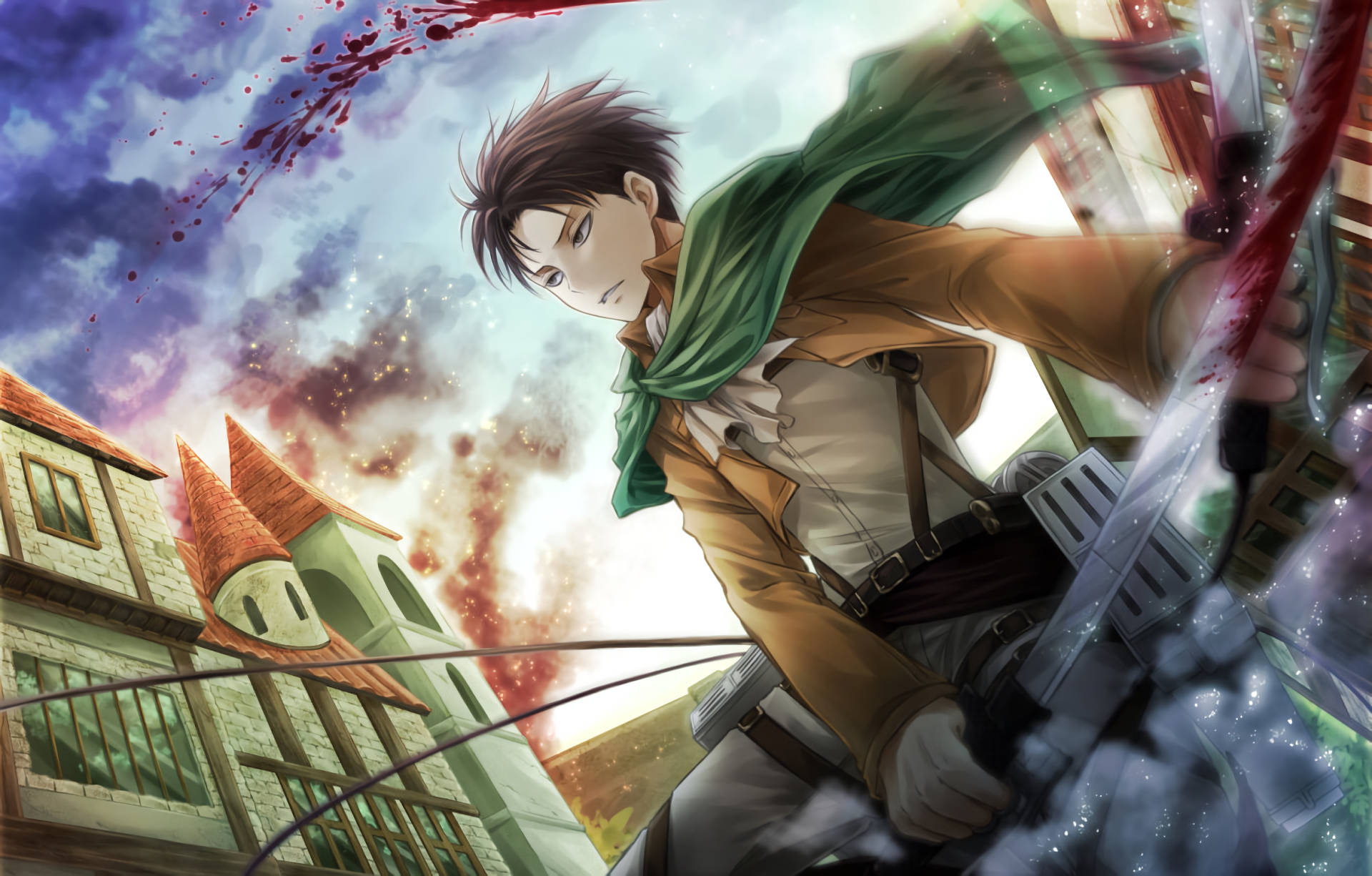 Cool Levi Aesthetic Background