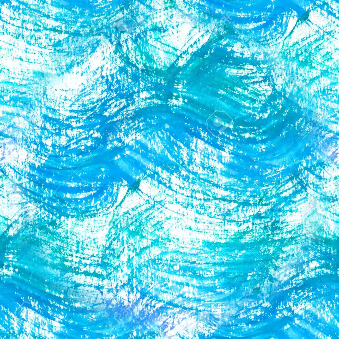 Cool Light Blue Watercolor Pattern Background