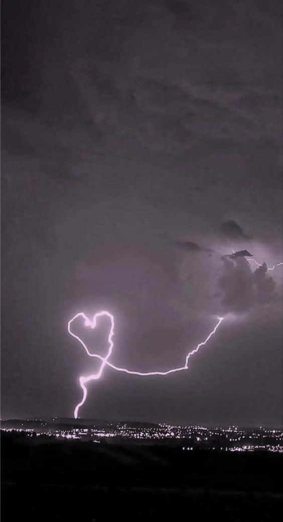 Cool Lightning Heart