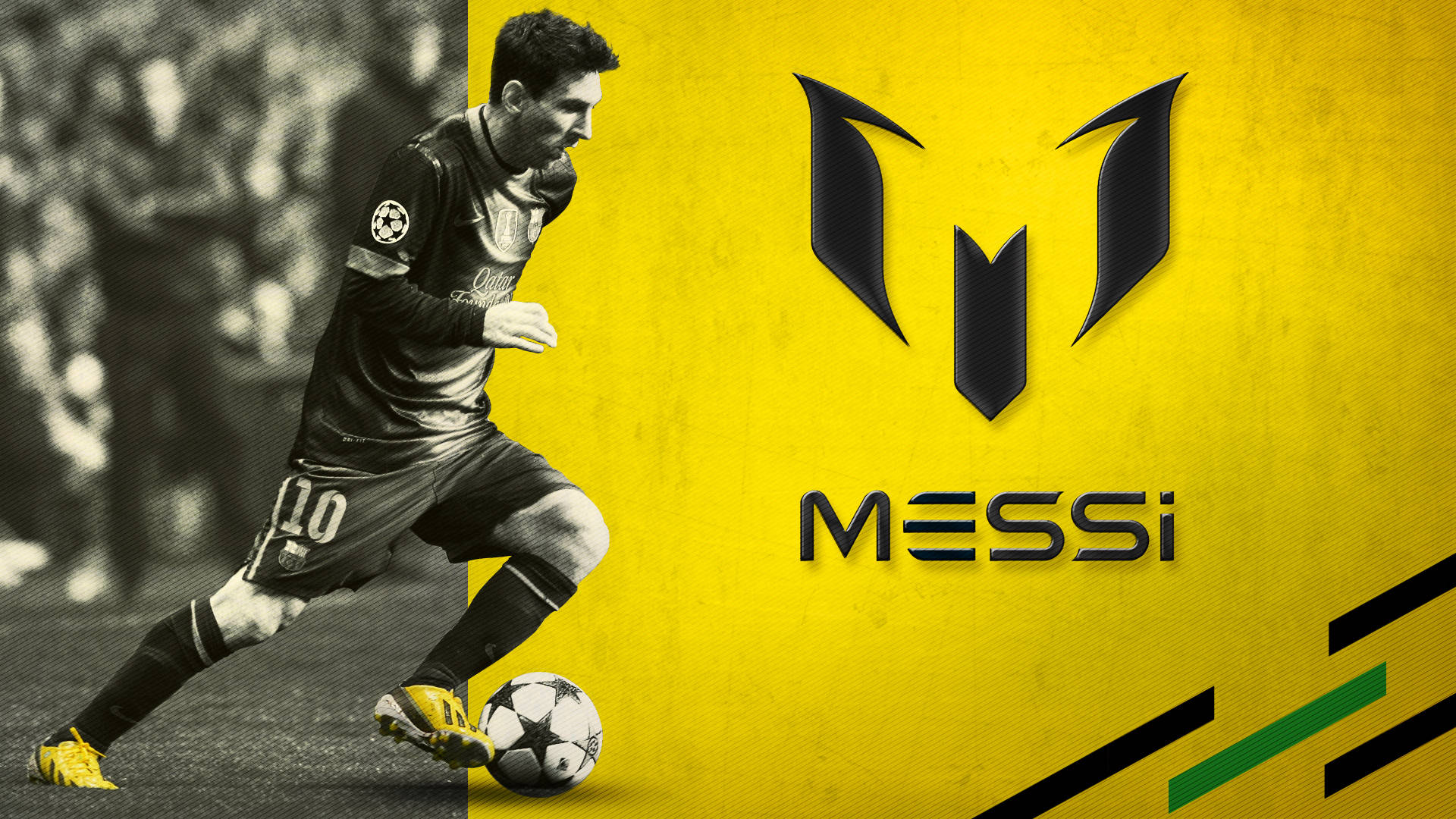 Cool Lionel Messi Poster Background