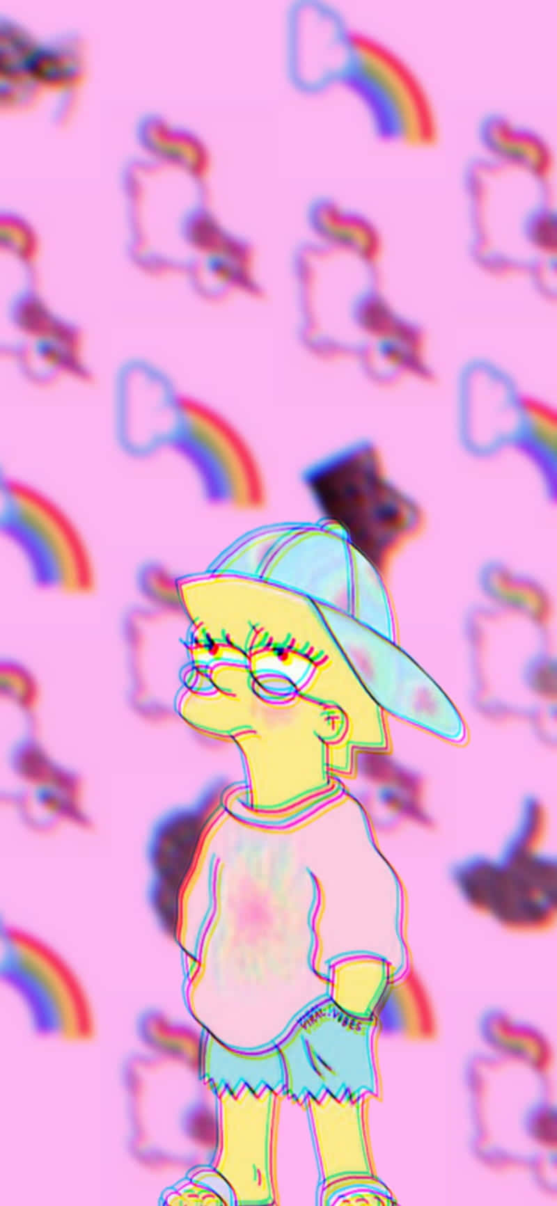 Cool Lisa Simpson Aesthetic Wallpaper.jpg Background