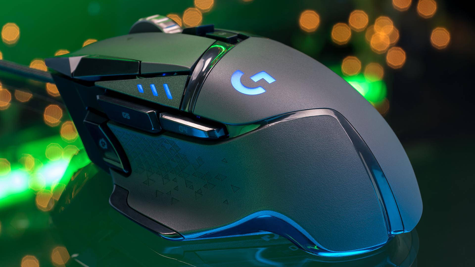 Cool Logitech Gaming Mouse Background