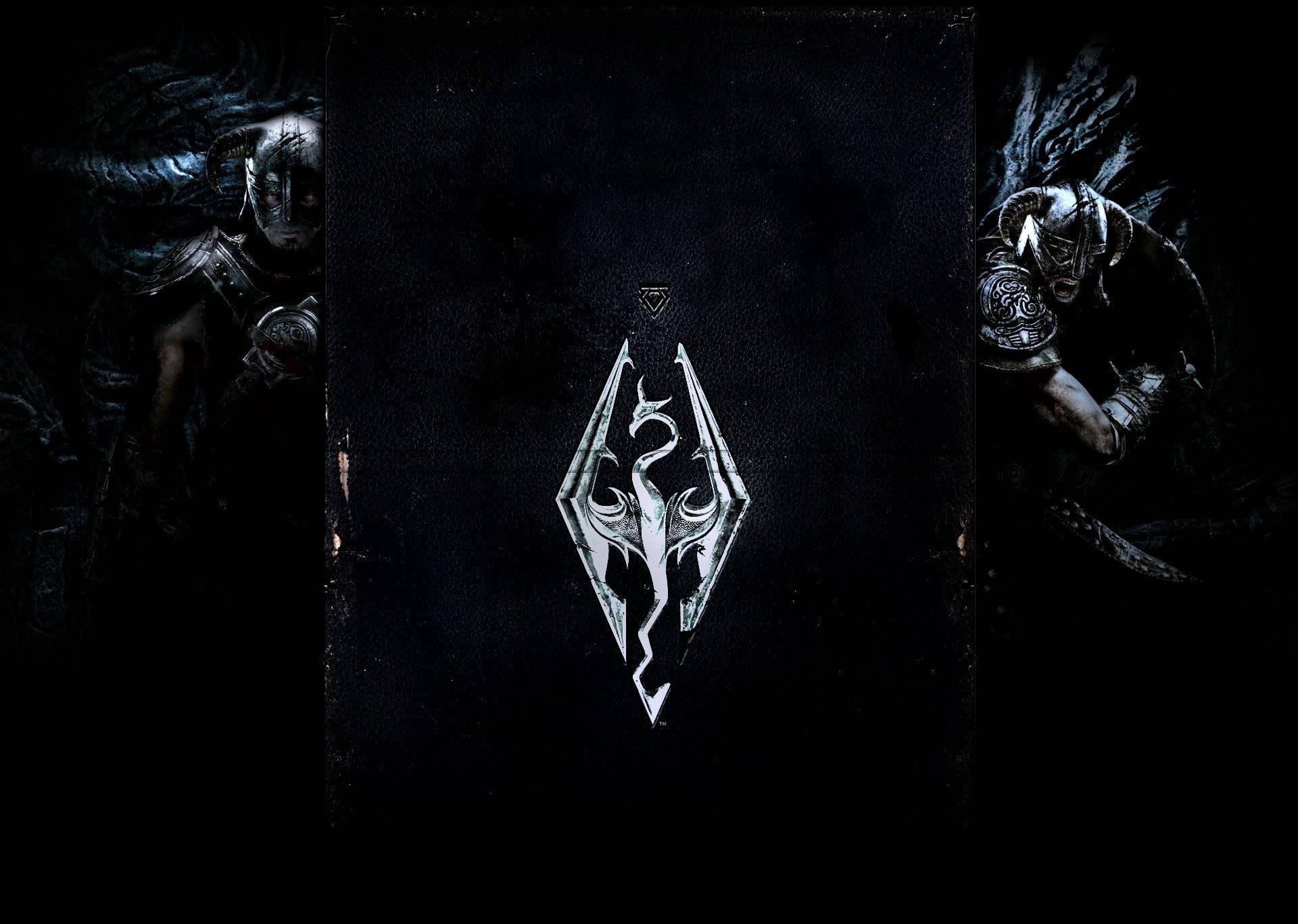 Cool Logos From Elder Scrolls Skyrim Background