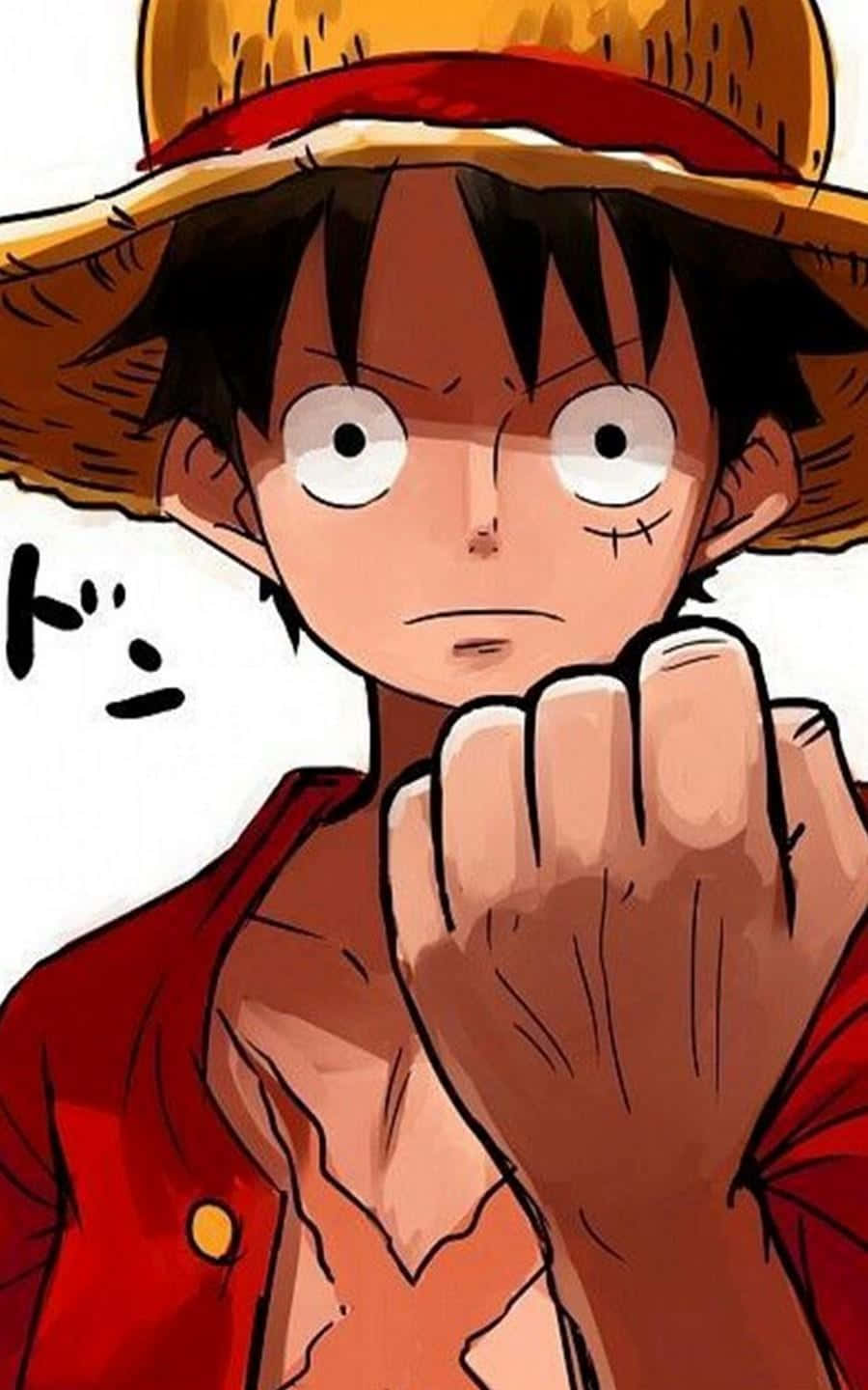 Cool Luffy In Action