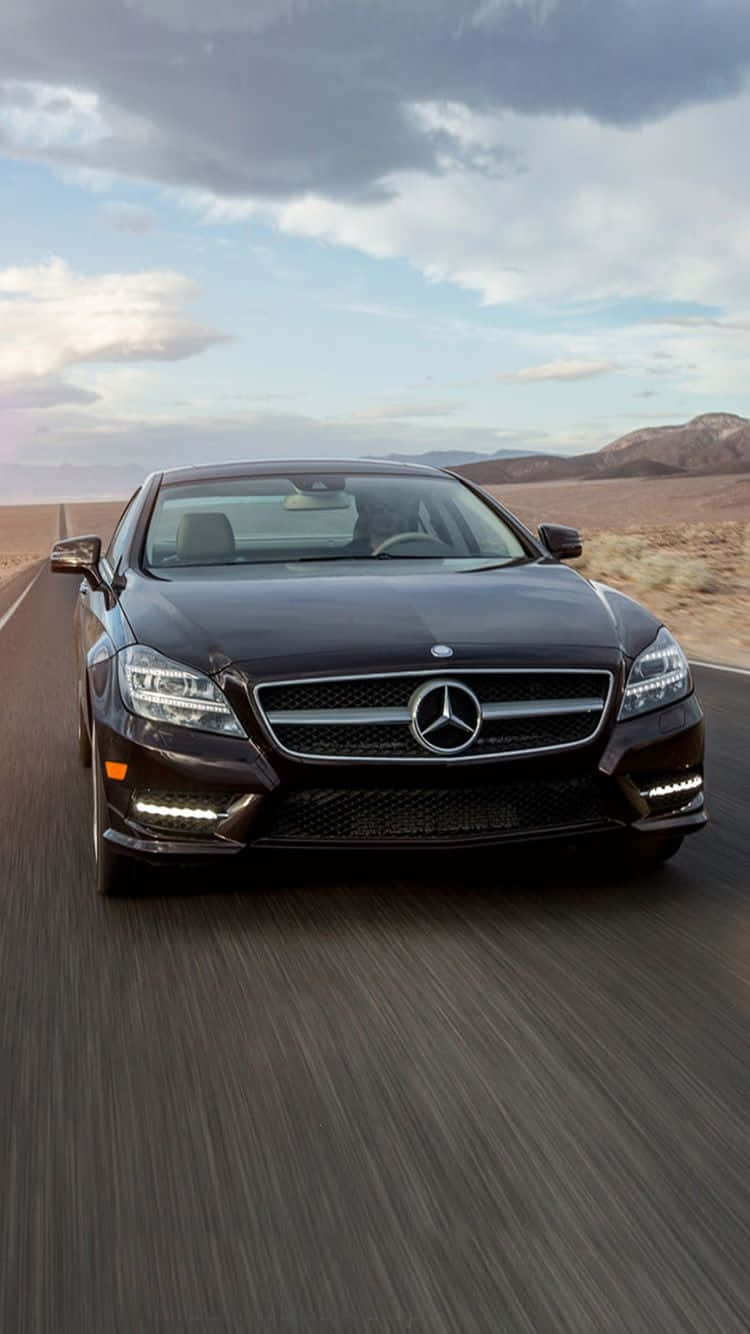 Cool Mahogany Mercedes Classic Iphone