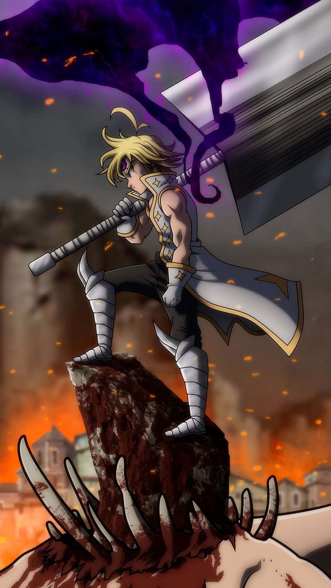 Cool Meliodas Seven Deadly Sins 4k Background