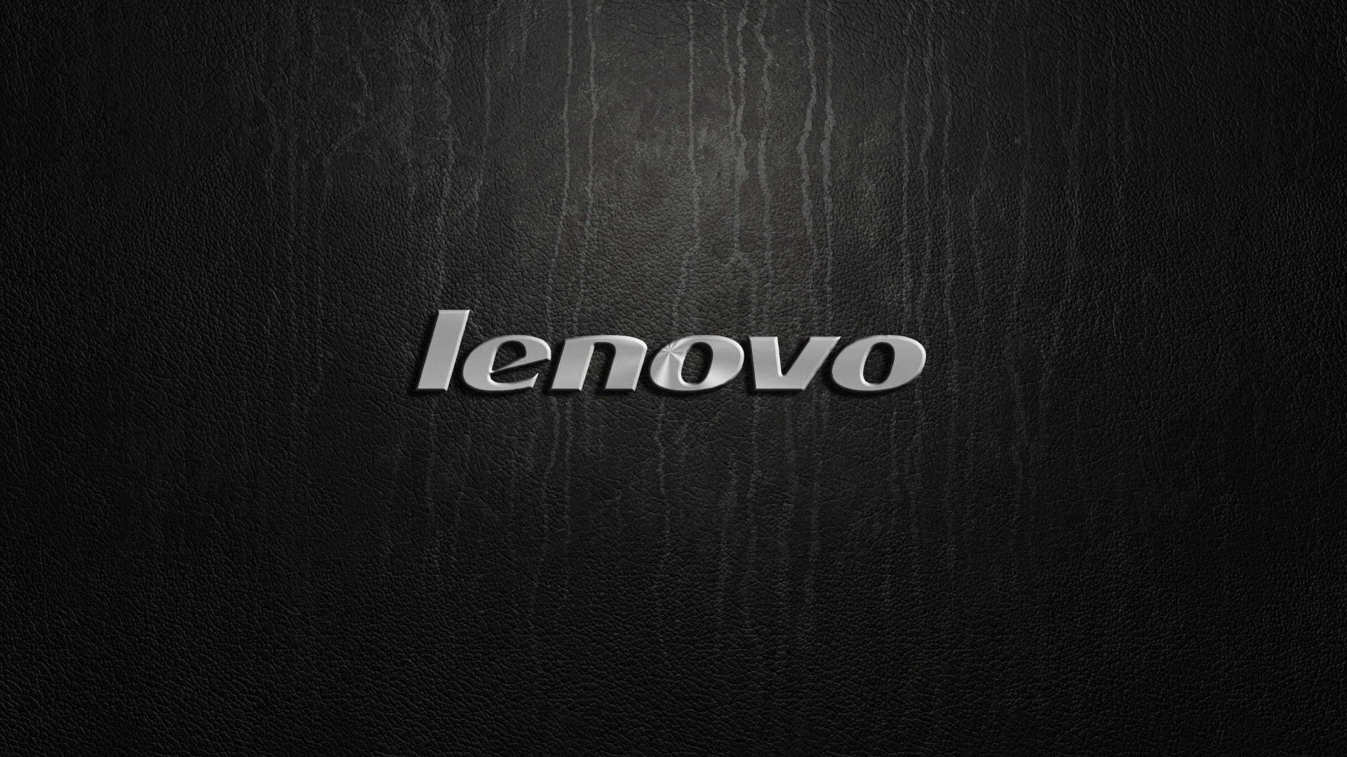 Cool Metallic Lenovo Official Logo Background