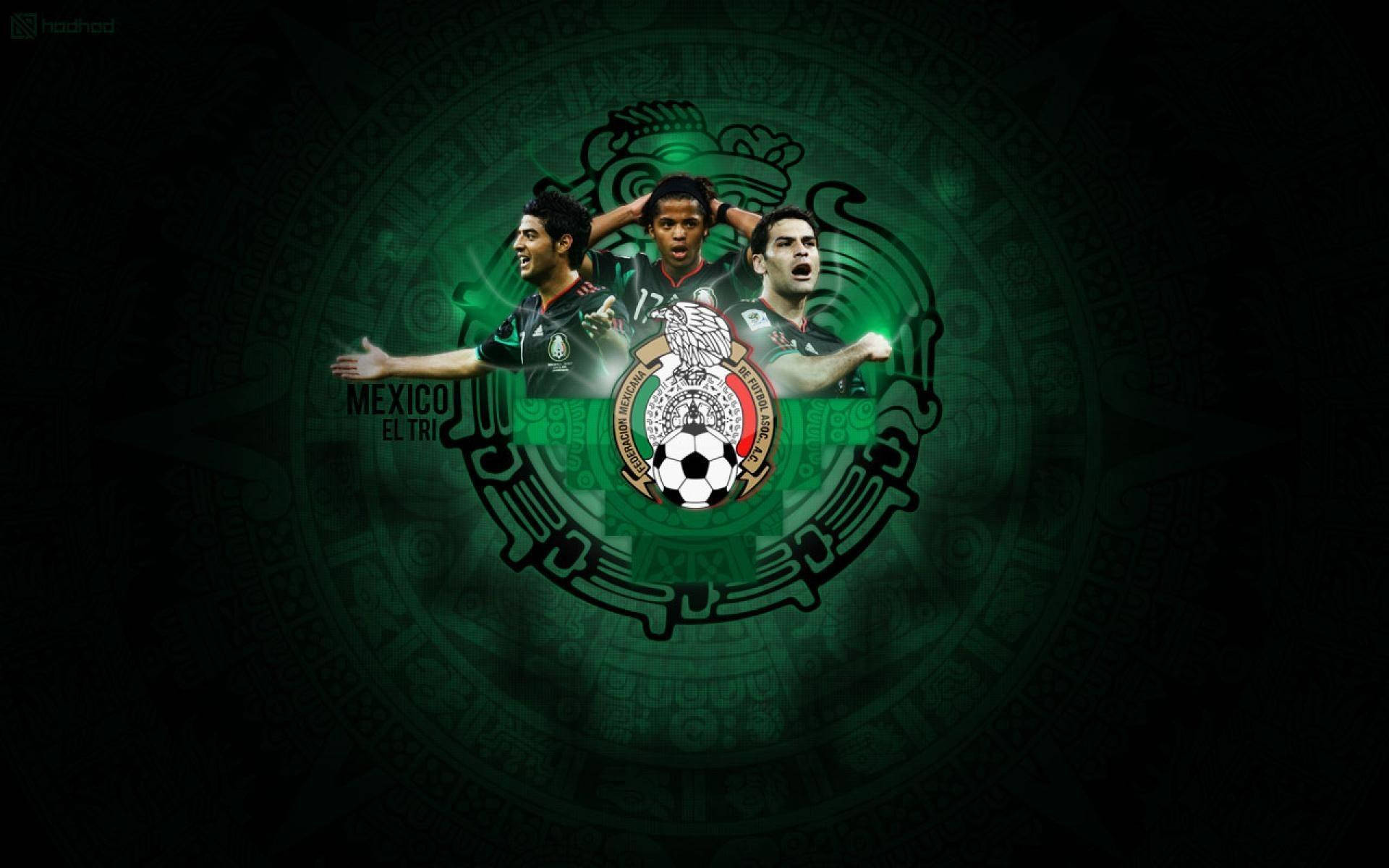 Cool Mexican World Cup Players Background