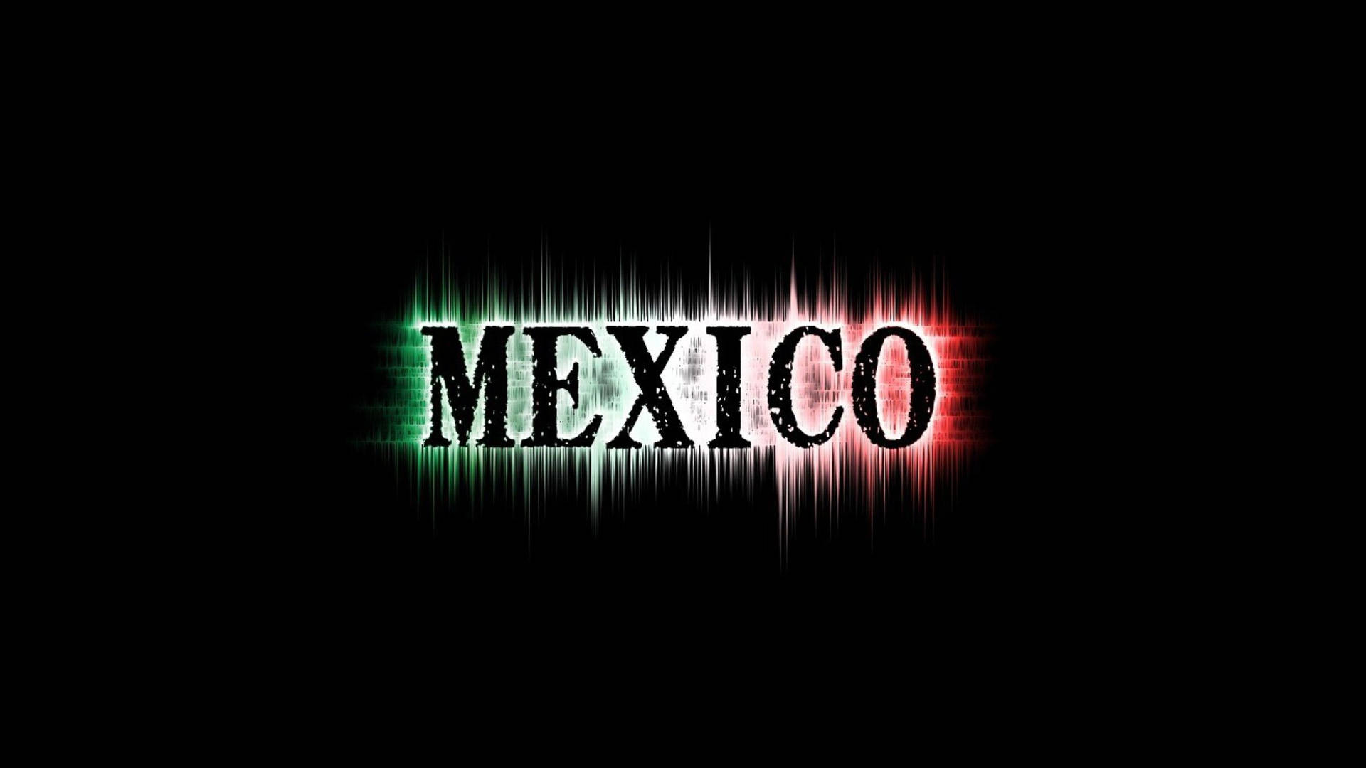 Cool Mexico Typography Background