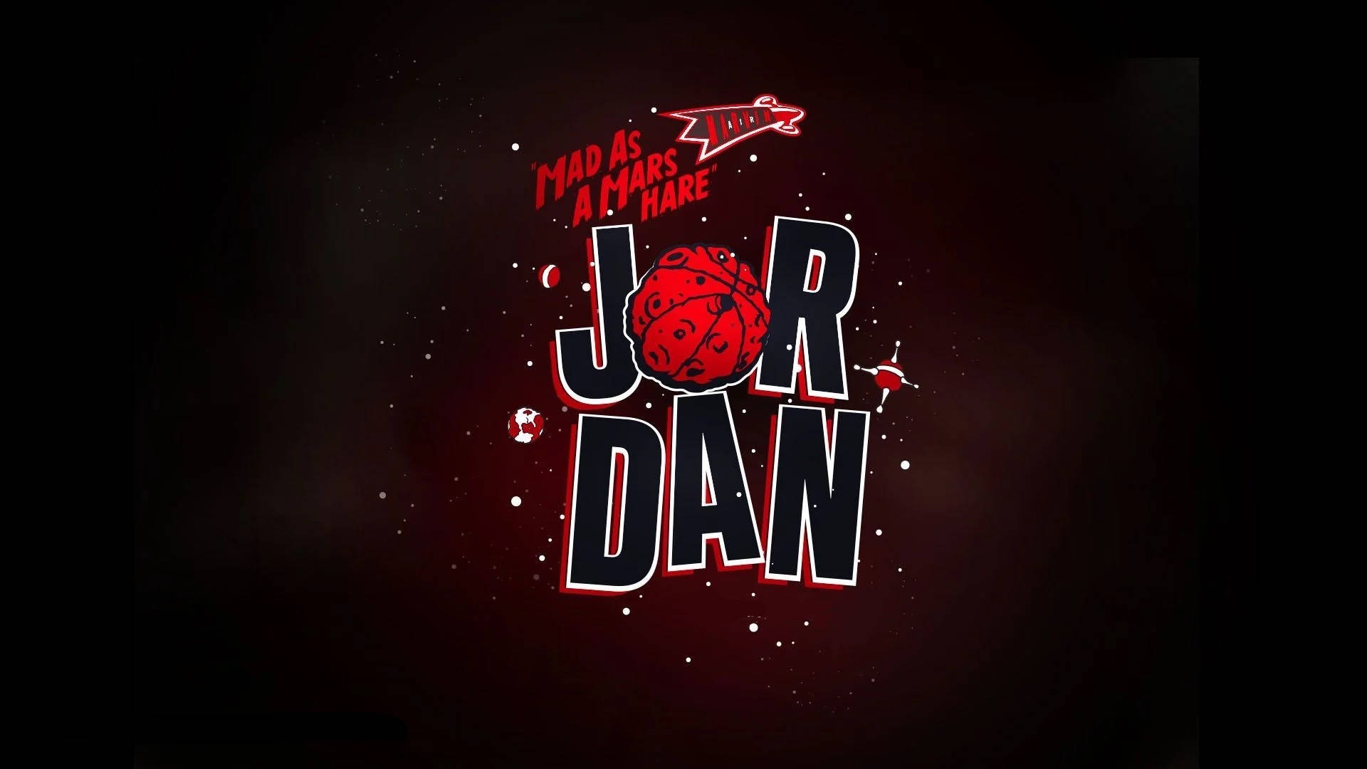Cool Michael Jordan Typography Background