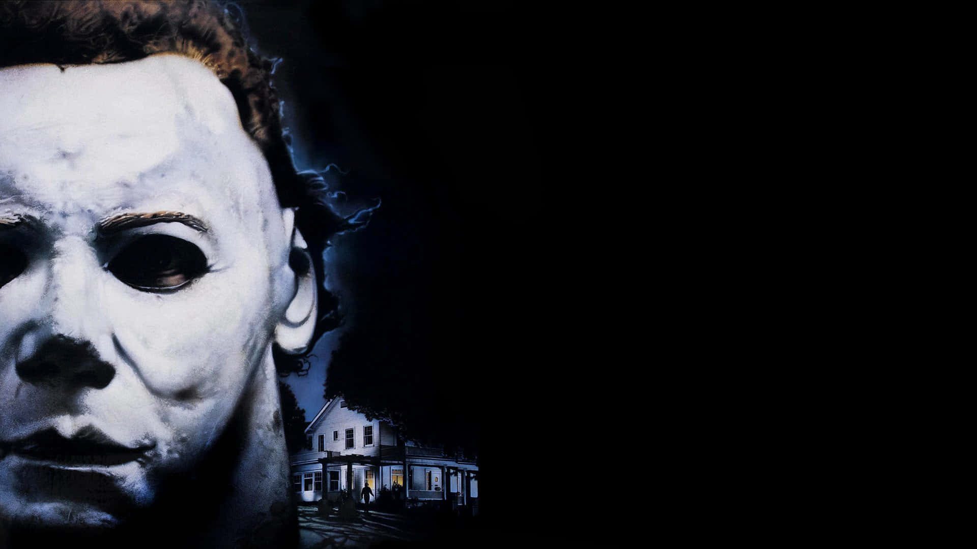 Cool Michael Myers In Full Costume Background