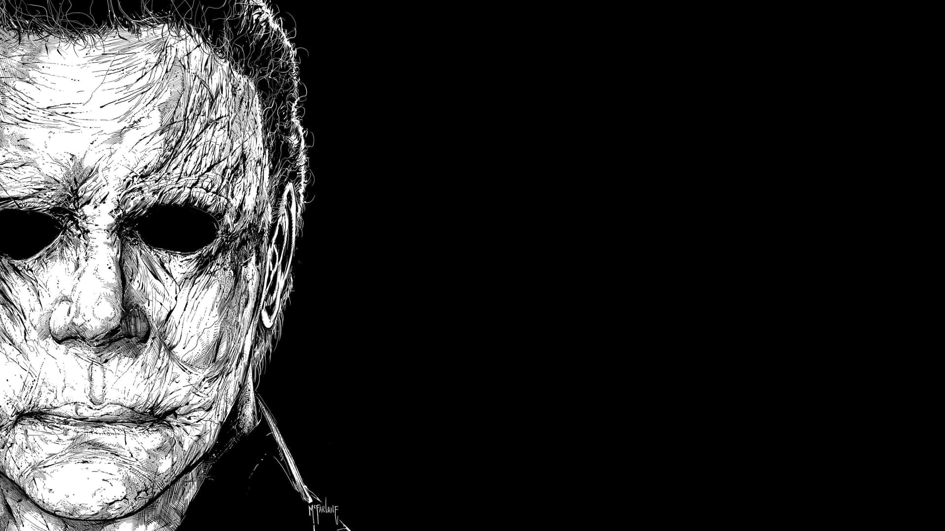 Cool Michael Myers, Killer Of Halloween Background