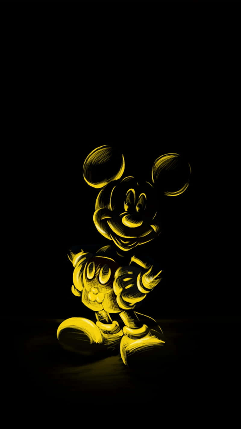 Cool Mickey Mouse Rocking Out Background