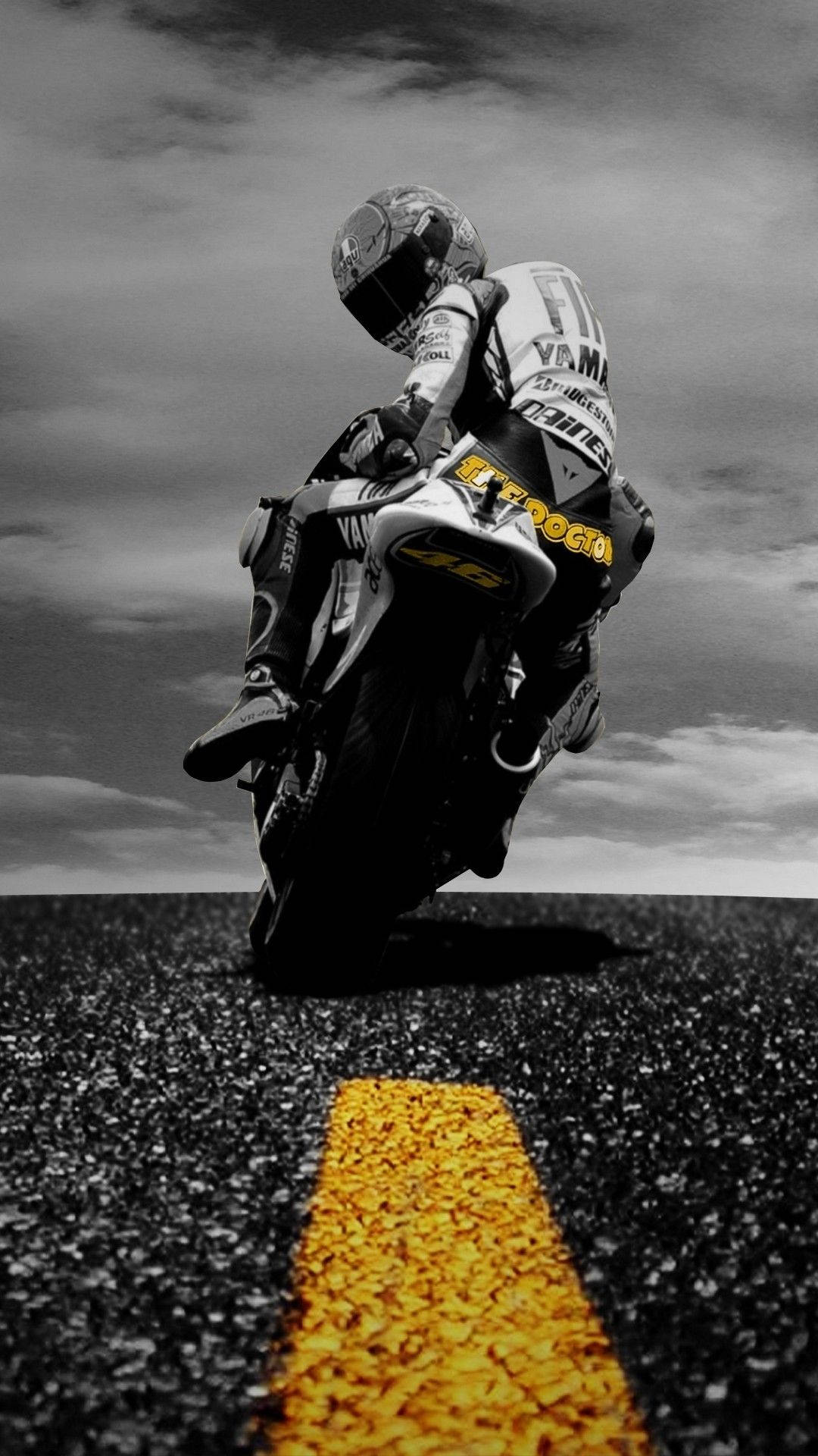 Cool Motorcycle Racer Background