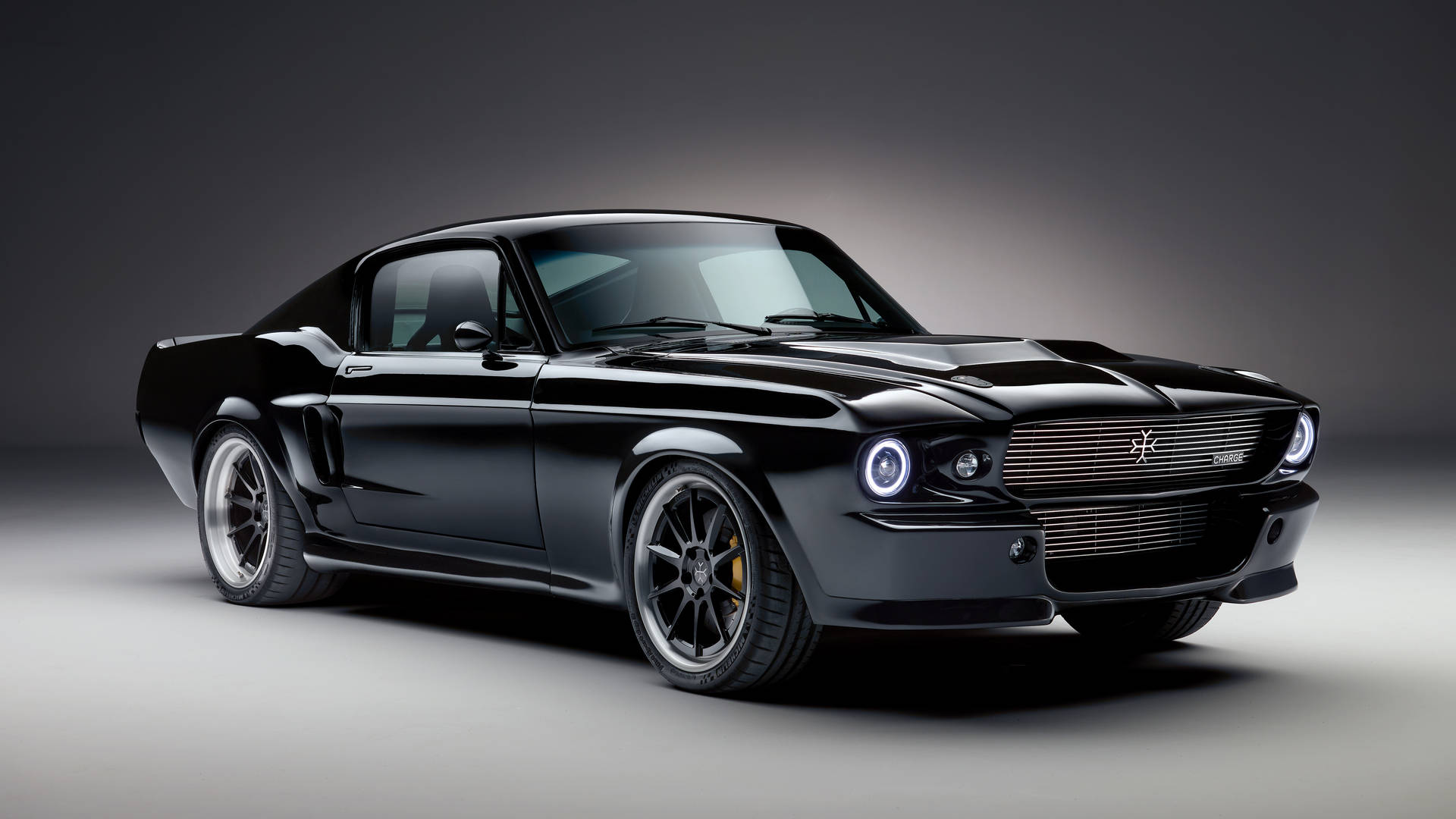 Cool Mustang Black Background