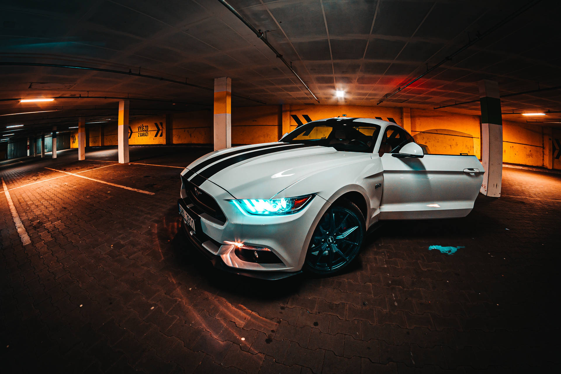 Cool Mustang For A Cool Ride Background