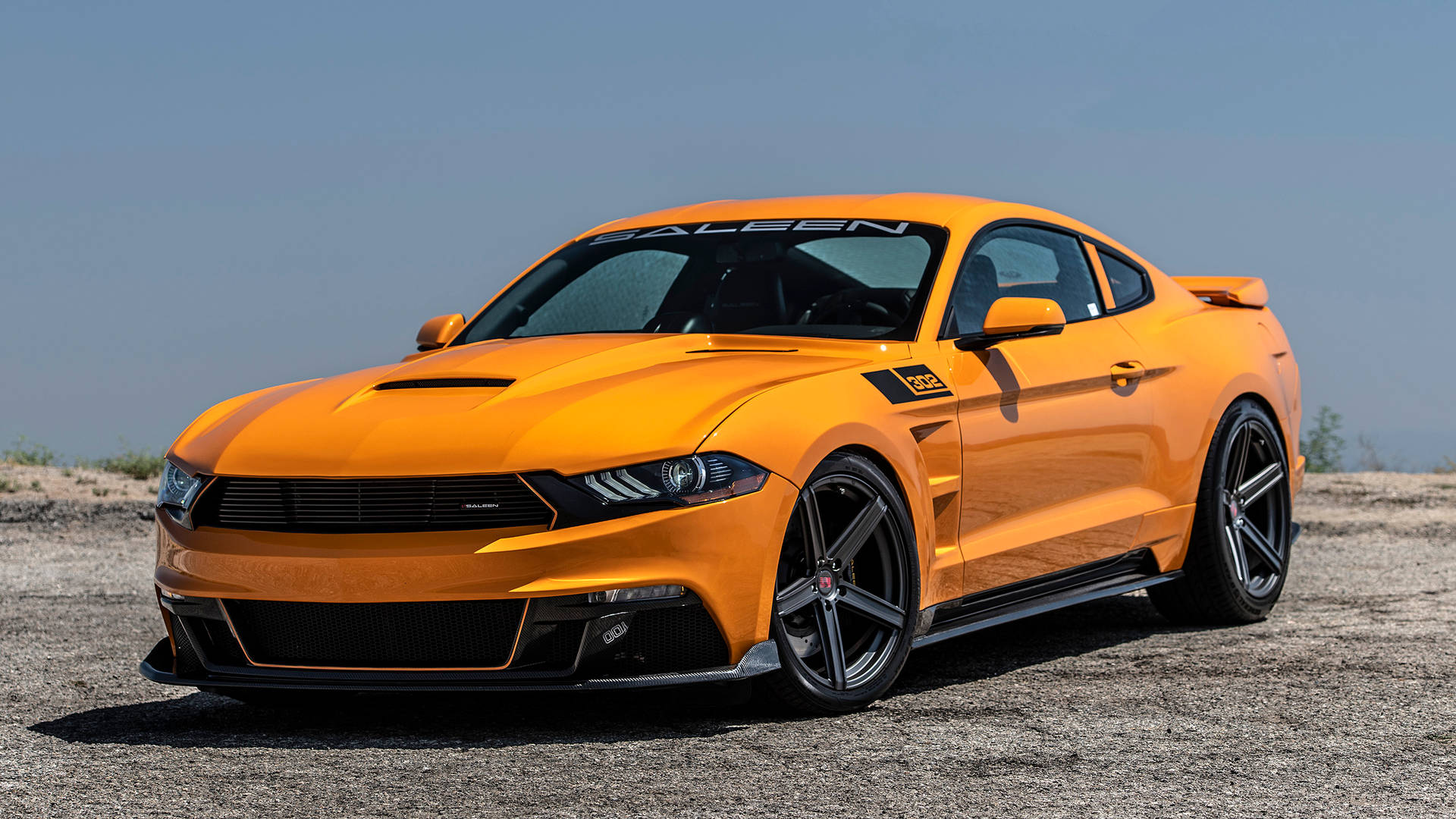 Cool Mustang Yellow Background