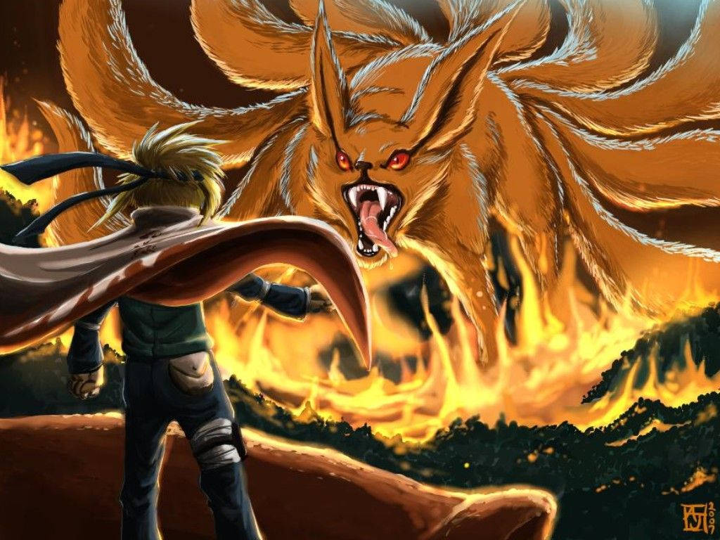 Cool Naruto And Kurama Background