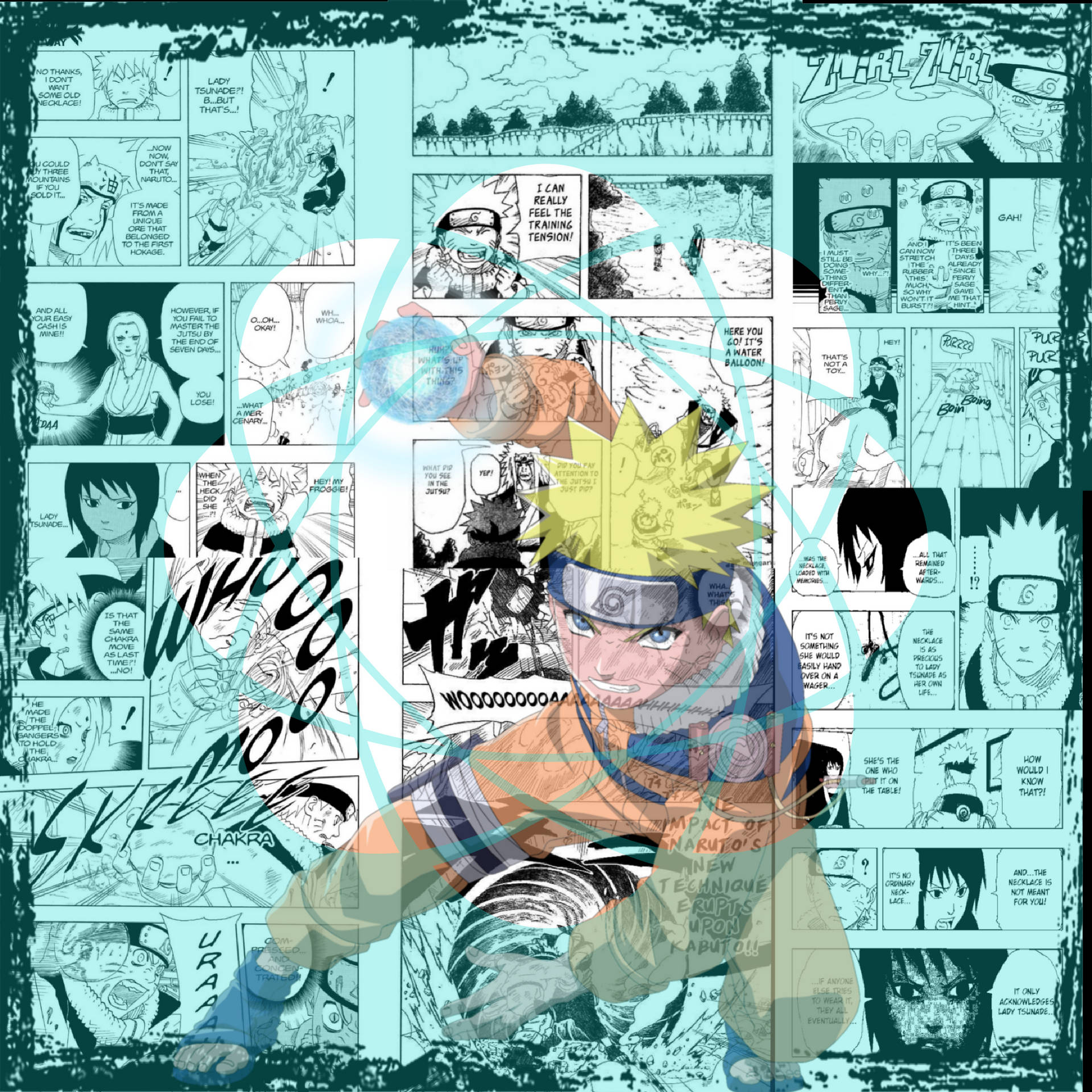 Cool Naruto Manga Rasengan