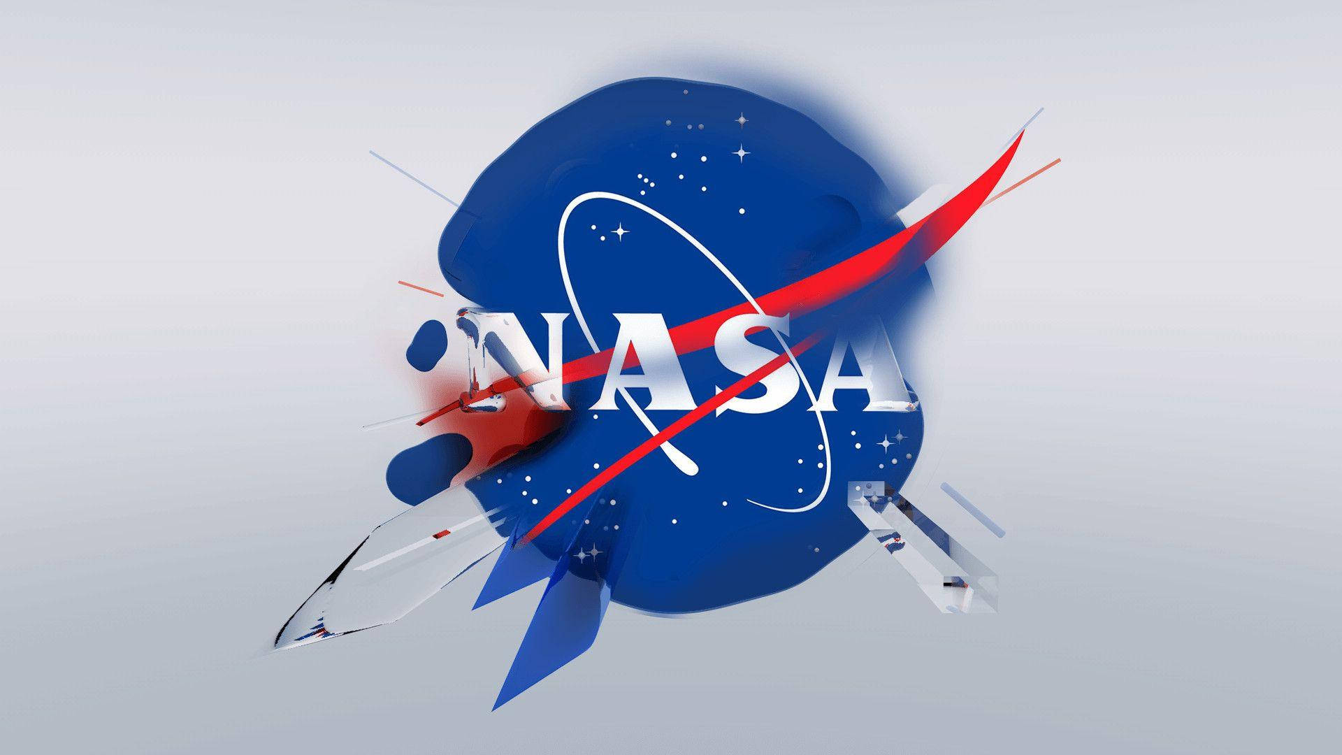 Cool Nasa Aesthetic Logo Background