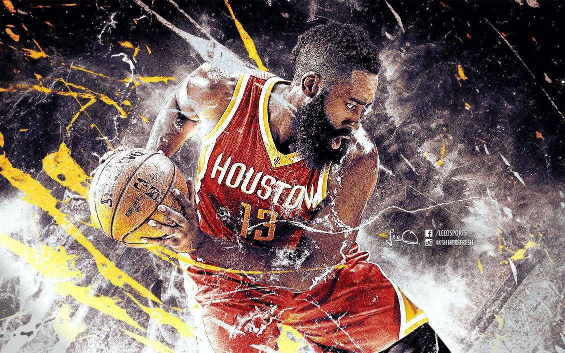 Cool Nba James Harden Poster