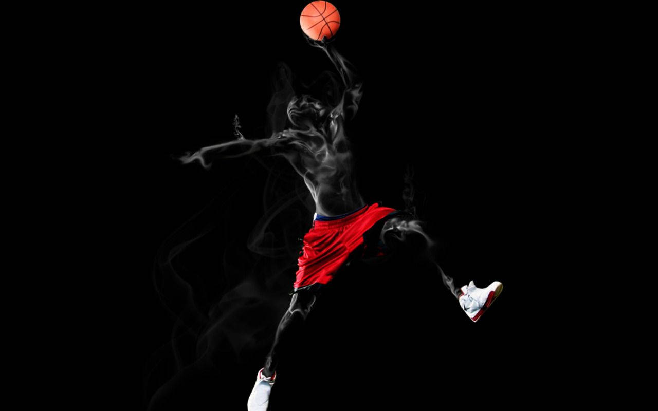 Cool Nba Lay Up Shot Background