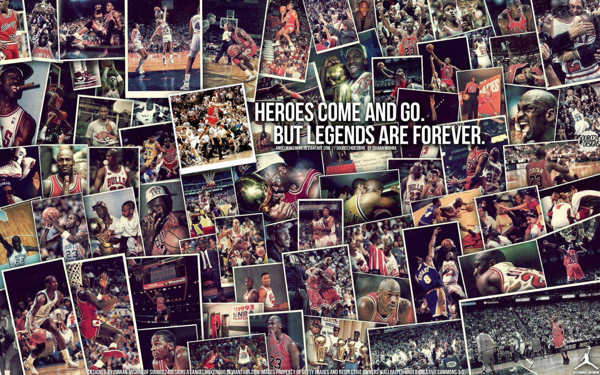 Cool Nba Photo Collage Background