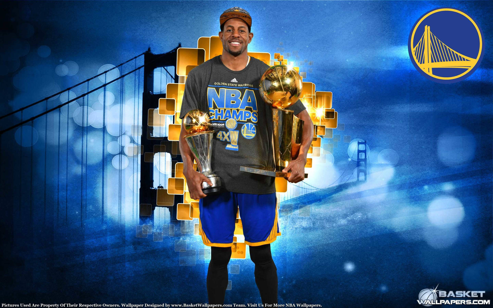 Cool Nba Player Klay Thompson Background