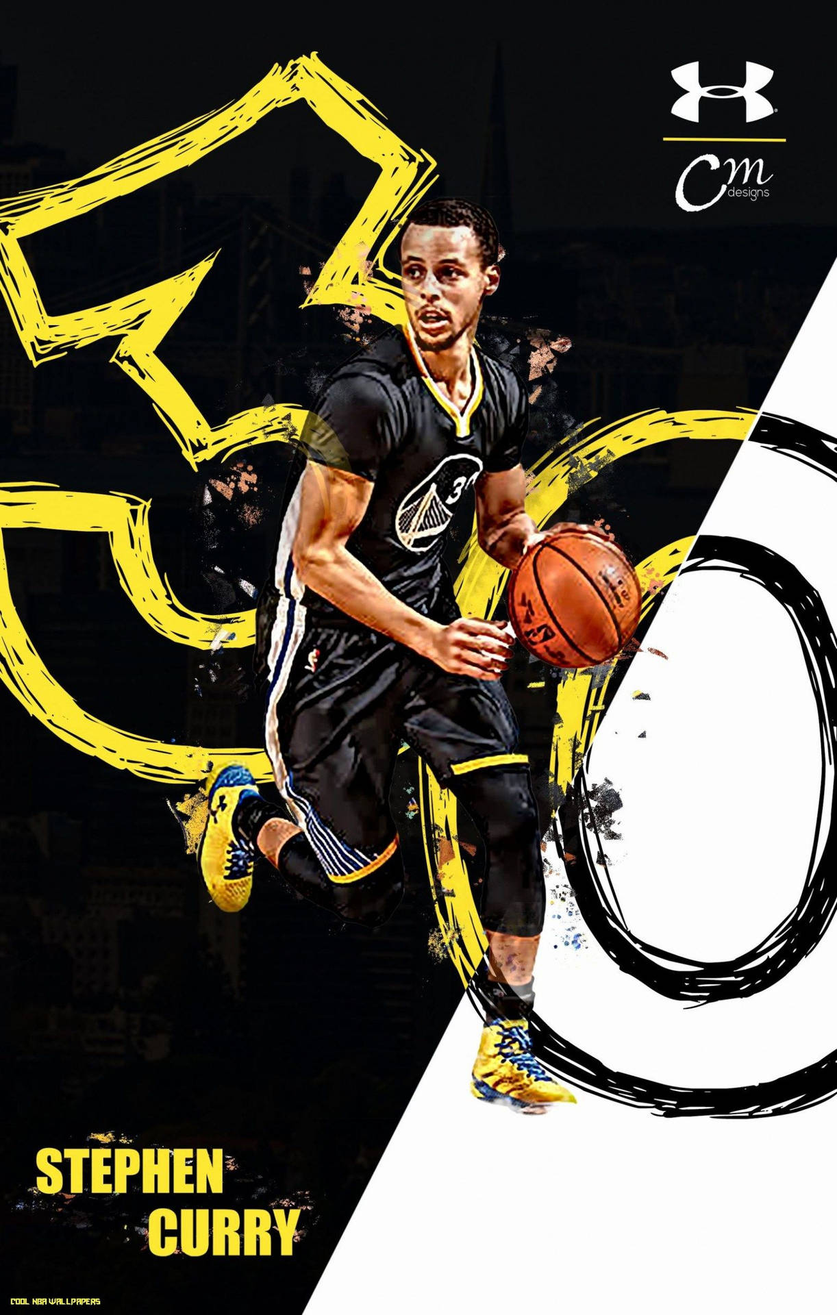 Cool Nba Stephen Curry Poster