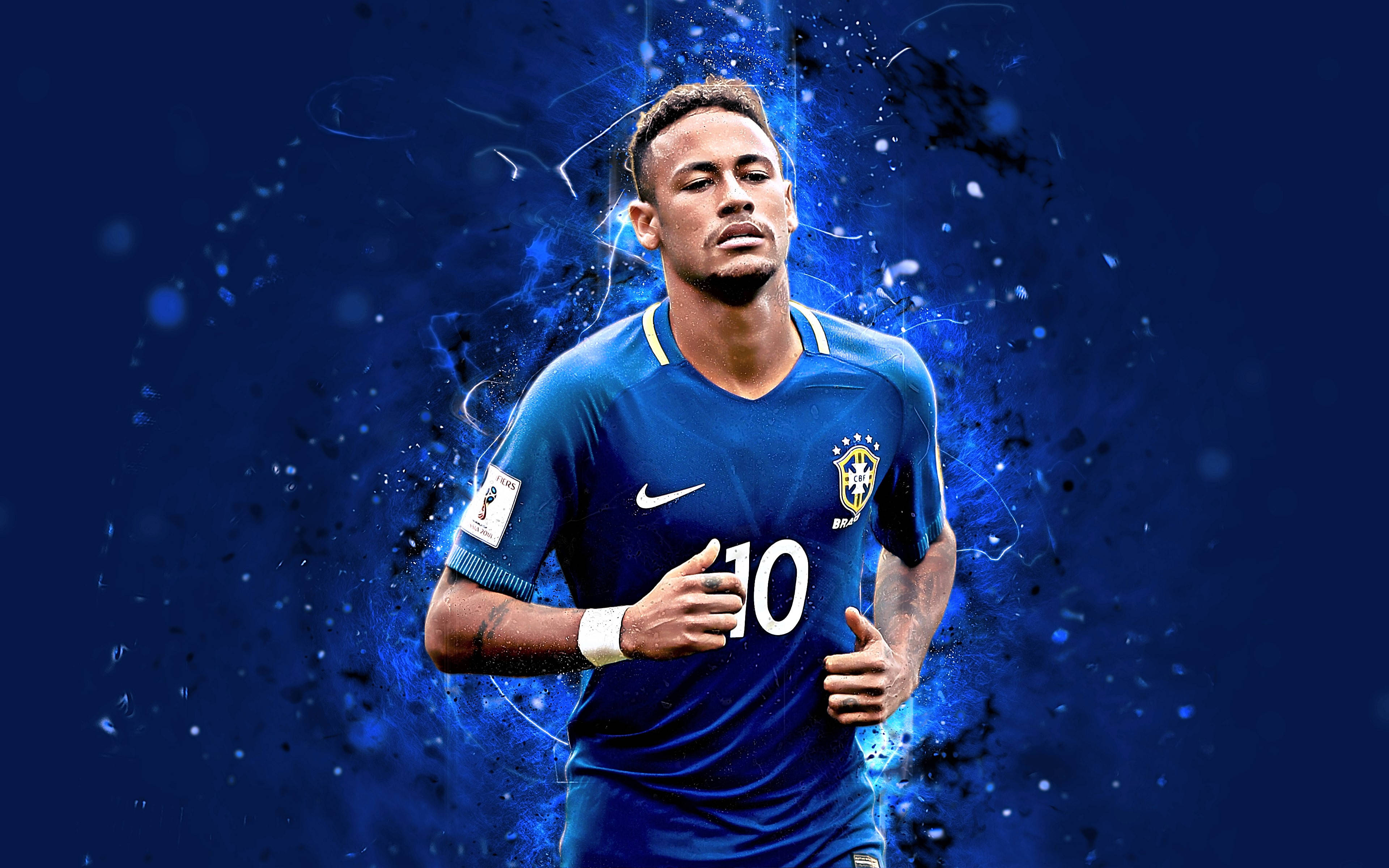 Cool Neymar Jr Fan Art Background